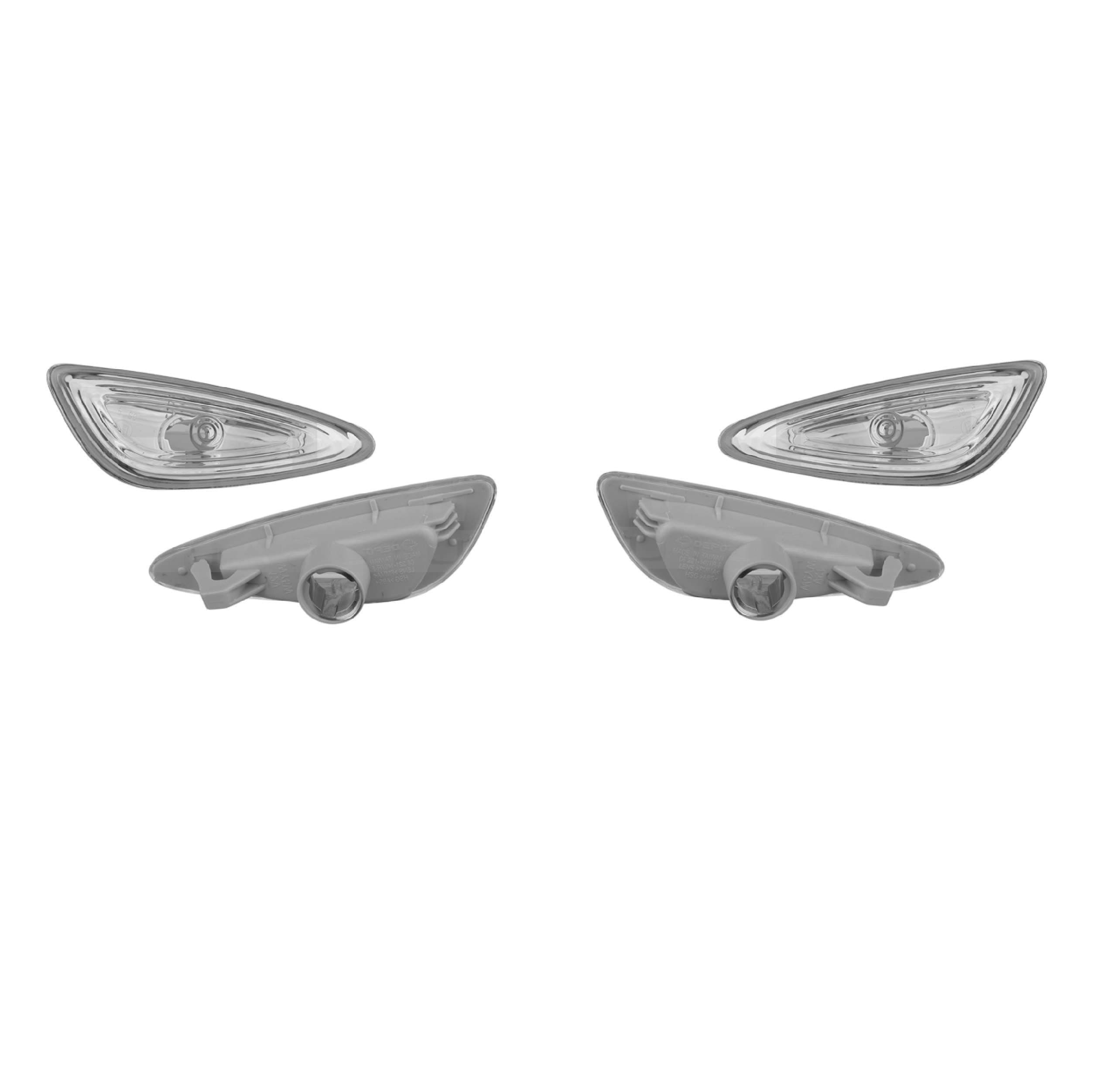 Par Cuartos Lateral P/Hyundai Grand I-10  2021-2024 Depo