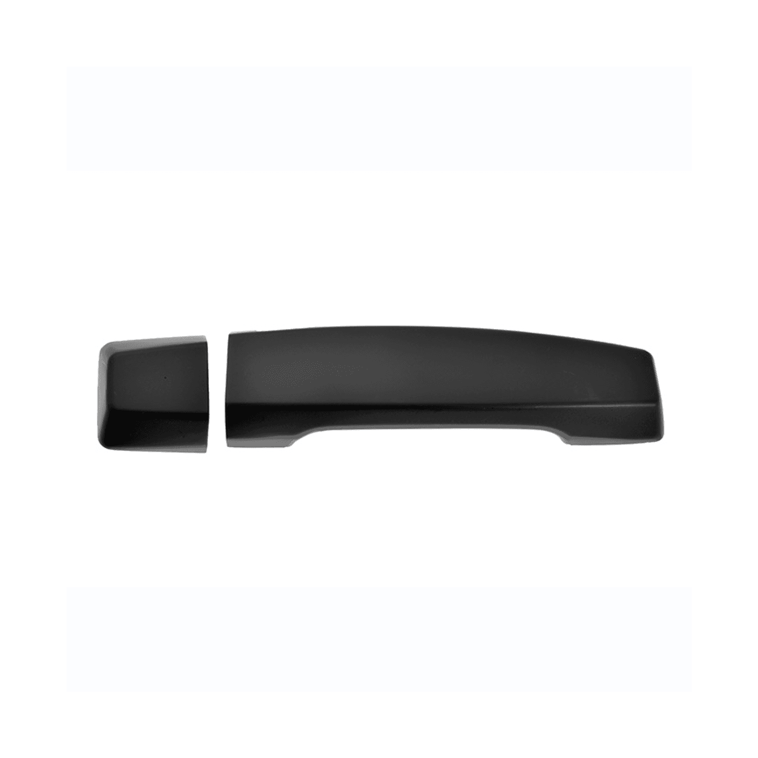 Manija Exterior Nissan Titan Xe 2004-2015 Sin Hoyo Para Llave Lisa Para Pintar Negra Plastico Delantera/Trasera Derecha/Izquierda Delantera Hushan