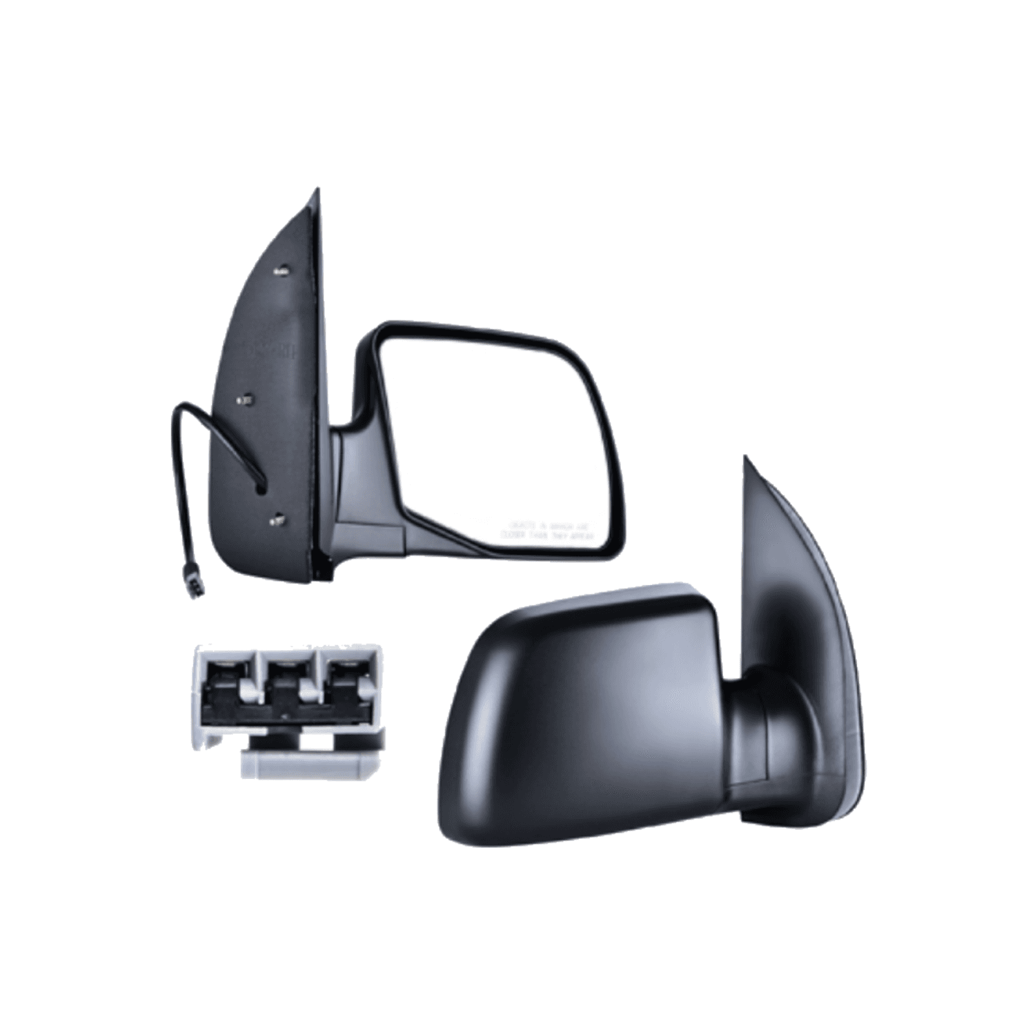 Espejo Derecho Negro Ford Econoline Van Base / Ford Econoline Van Xl / Ford Econoline Van Xlt 1994-2007
