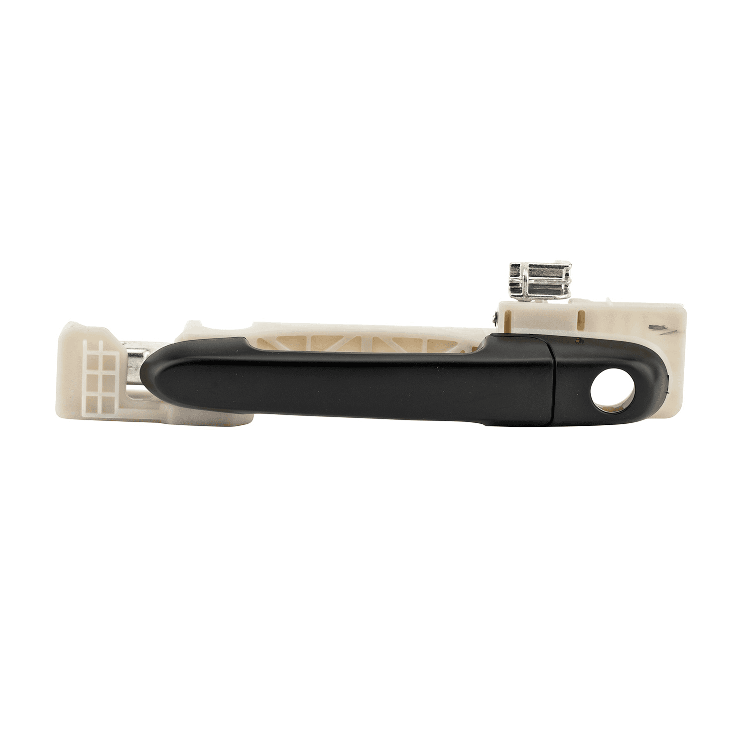 Manija Exterior Dodge Attitude 2006-2011 Con Hoyo Para Llave Lisa Para Pintar Negra Plastico Izquierdo Delantera Hushan