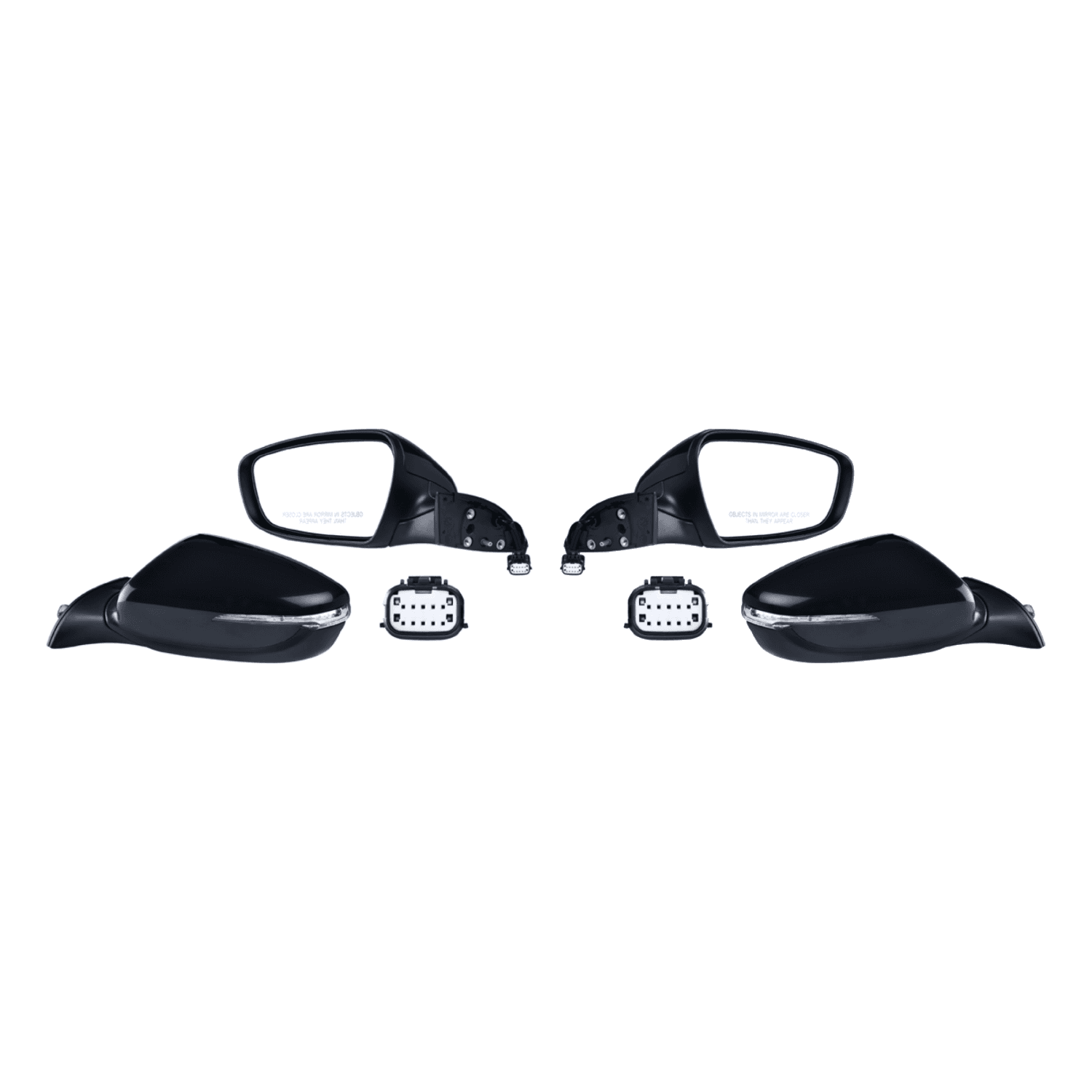 Par Espejos 7 Pines P/Kia Forte Ex 2.0L Sedan / Lx 2.0L Sedan / Sx 2.0L Sedan 2016-2018
