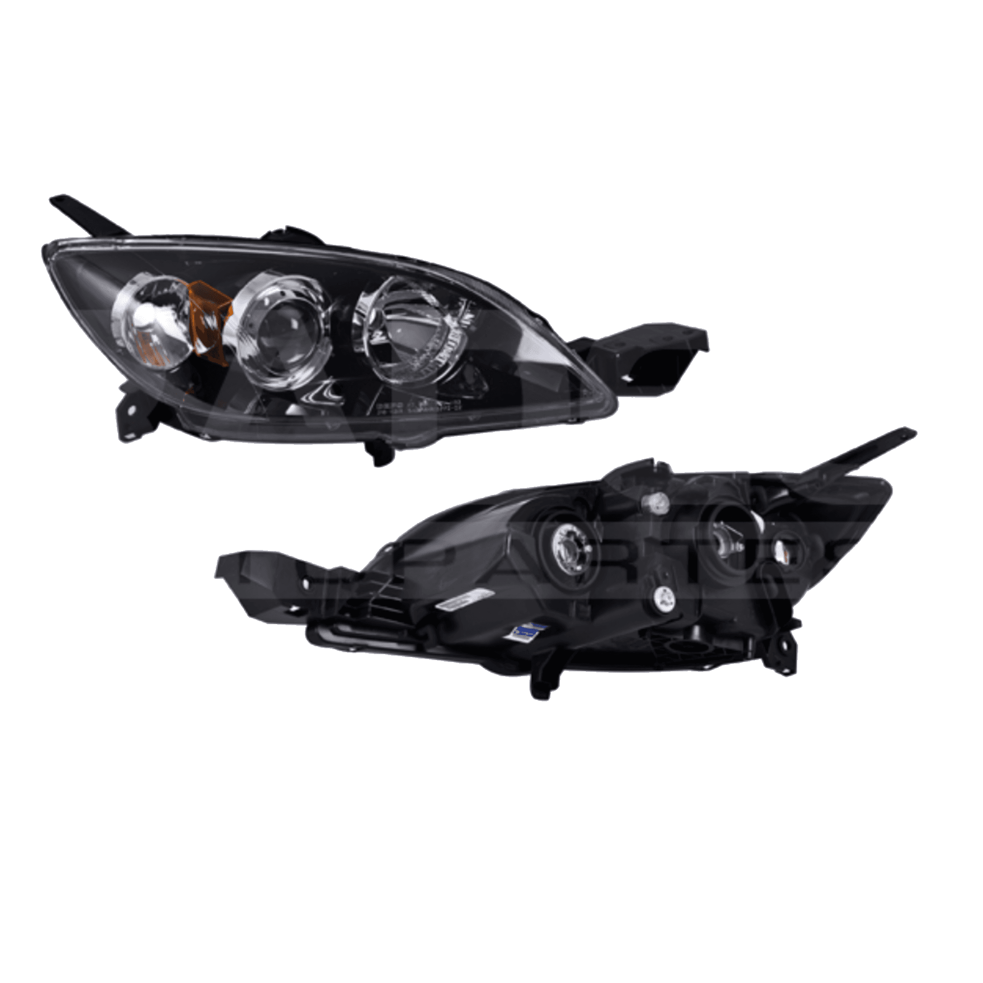 Faro Derecho Mazda 3 2004-2009 5 Puertas Para Foco Halogeno Depo