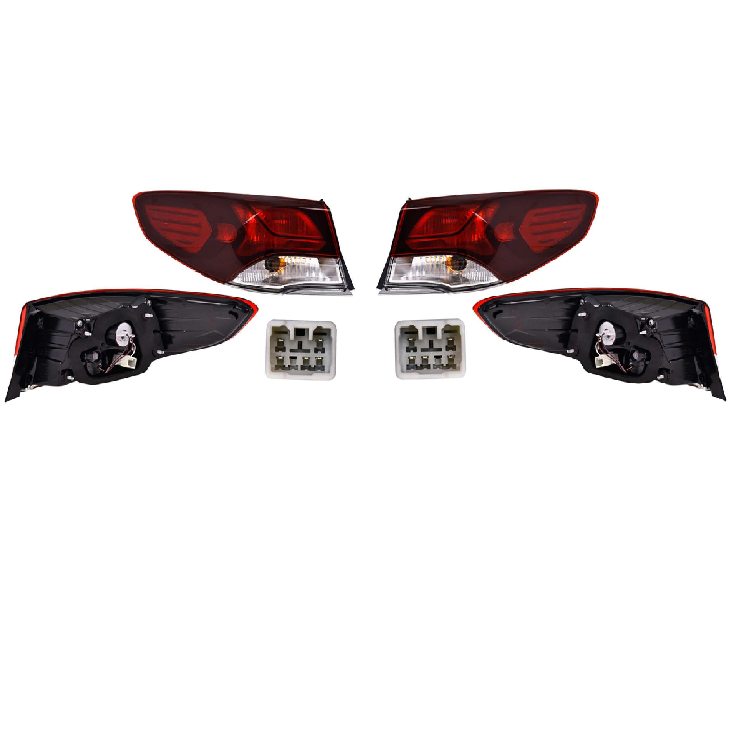 Par Calaveras Exteriores Para Hyundai Sonata Sport / Para Hyundai Sonata Se 2018-2019 Depo