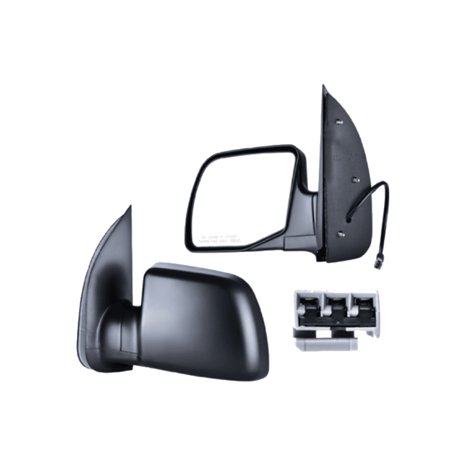 Espejo Izquierdo Negro Ford Econoline Van Base / Ford Econoline Van Xl / Ford Econoline Van Xlt 1994-2007