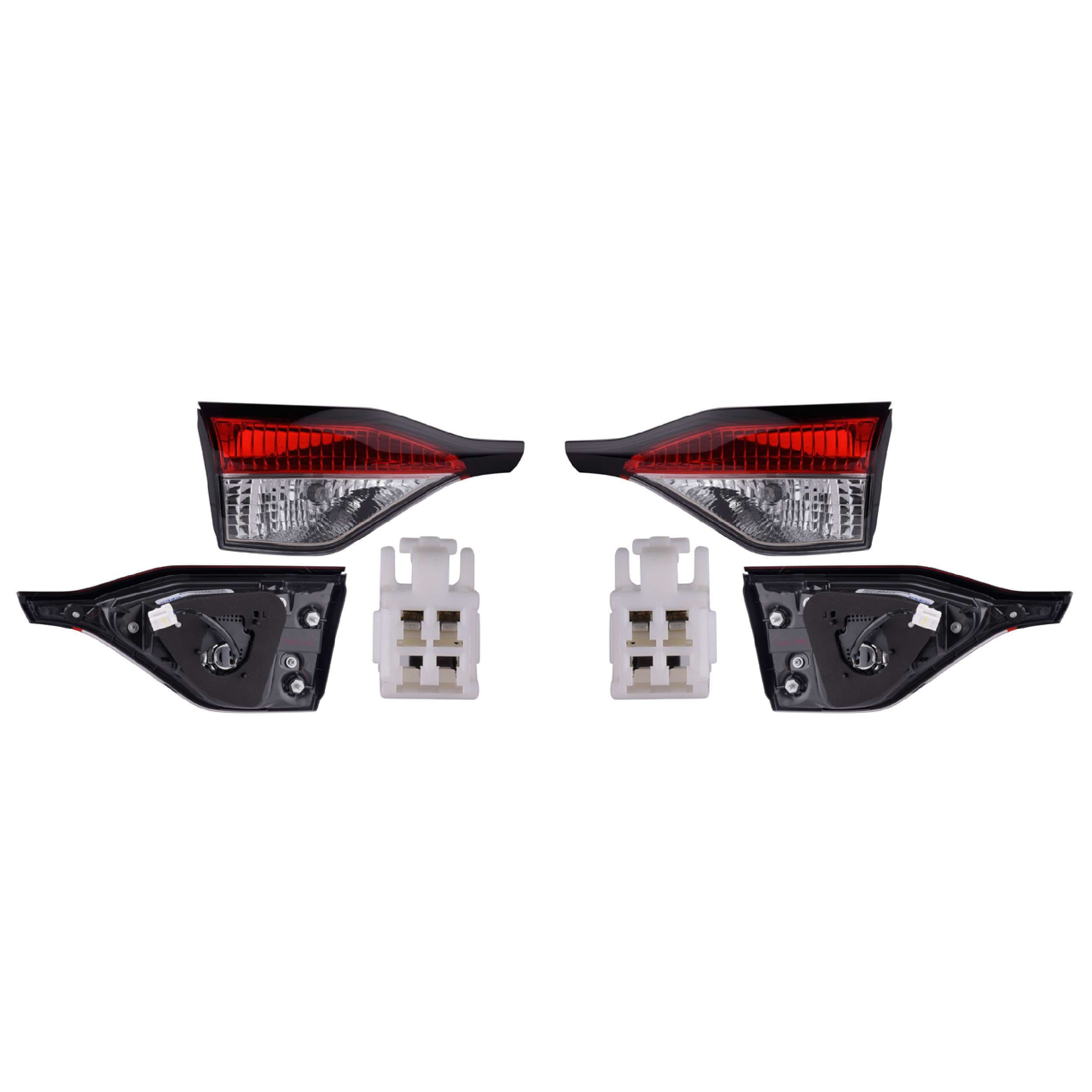Par Calaveras Interiores Toyota Corolla L Sedan / Toyota Corolla Le Sedan / Toyota Corolla Se Sedan 2020-2023 Depo