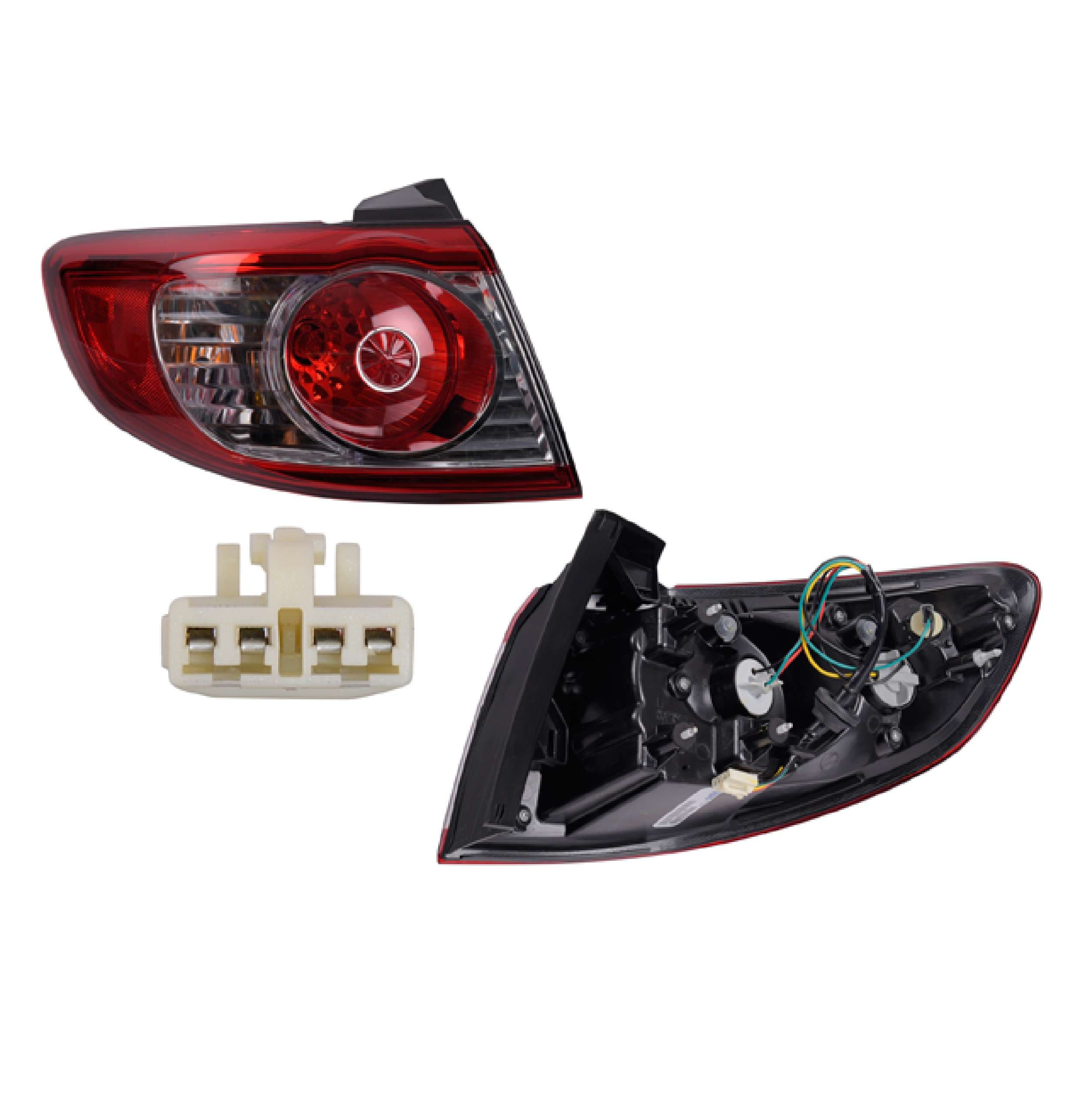 Calavera Exterior P/Hyundai Santa Fe 2010-2012 Depo Izquierda