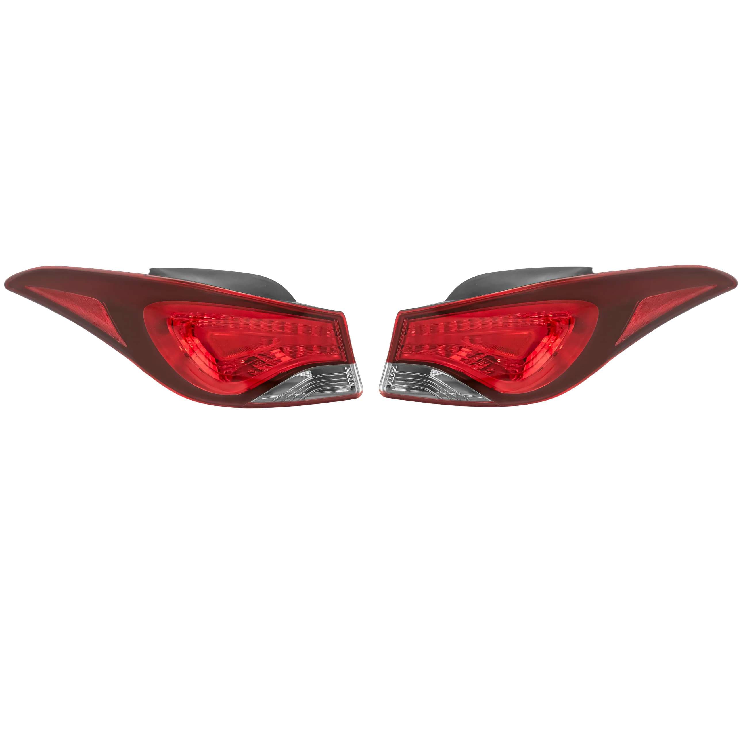Par Calaveras Exteriores Hyundai Elantra 2015-2016 Con Arnés