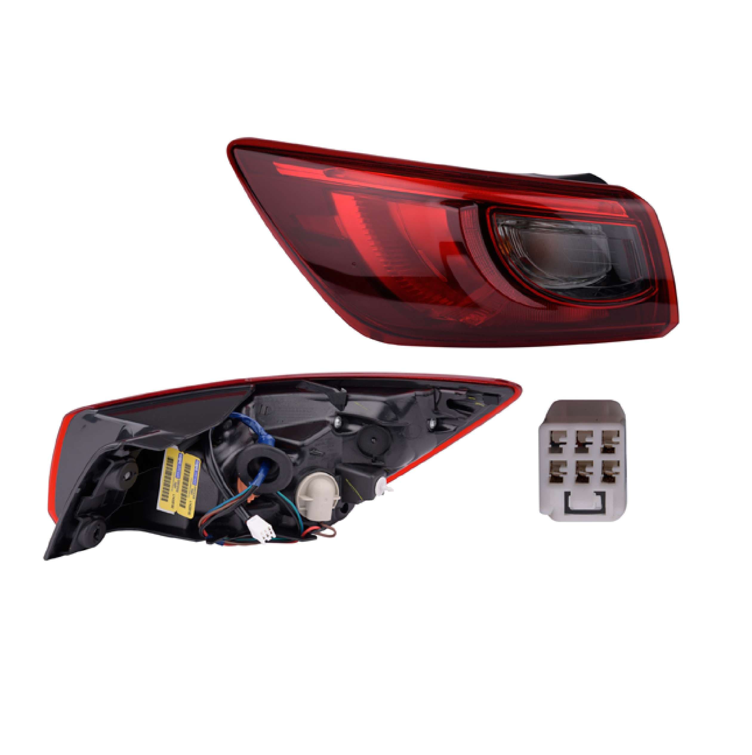 Calavera Exterior Led Mazda Cx3 2016-2024 Depo Izquierda