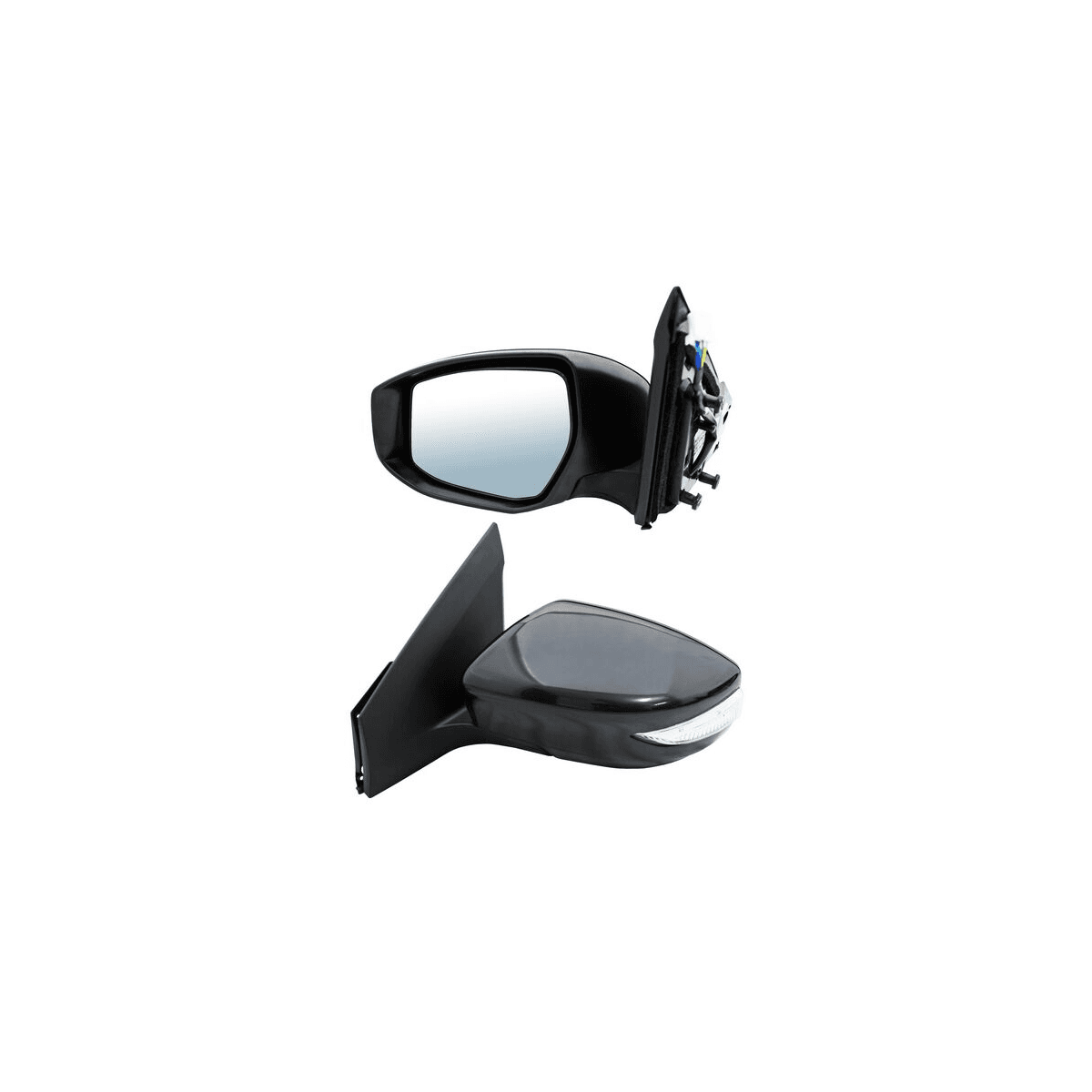 Espejo Nissan Sentra Sense/ Advance/ Sv/ S/ Sl/ Sr 2017-2019 Electrico Con Direccional Izquierdo