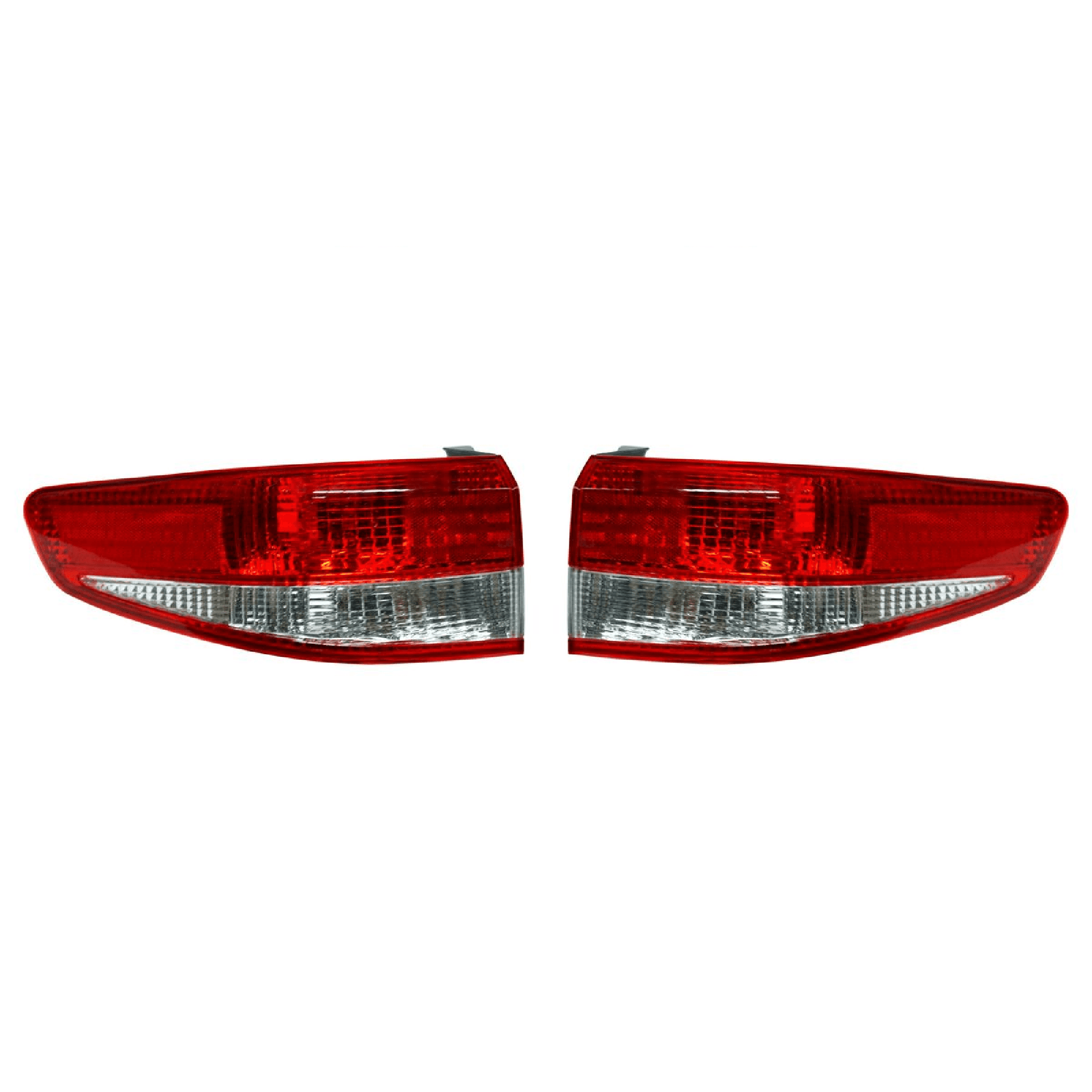 Par Calaveras Honda Accord 2003-2004 4P Rojo/Blanco Exterior Sin Arnes