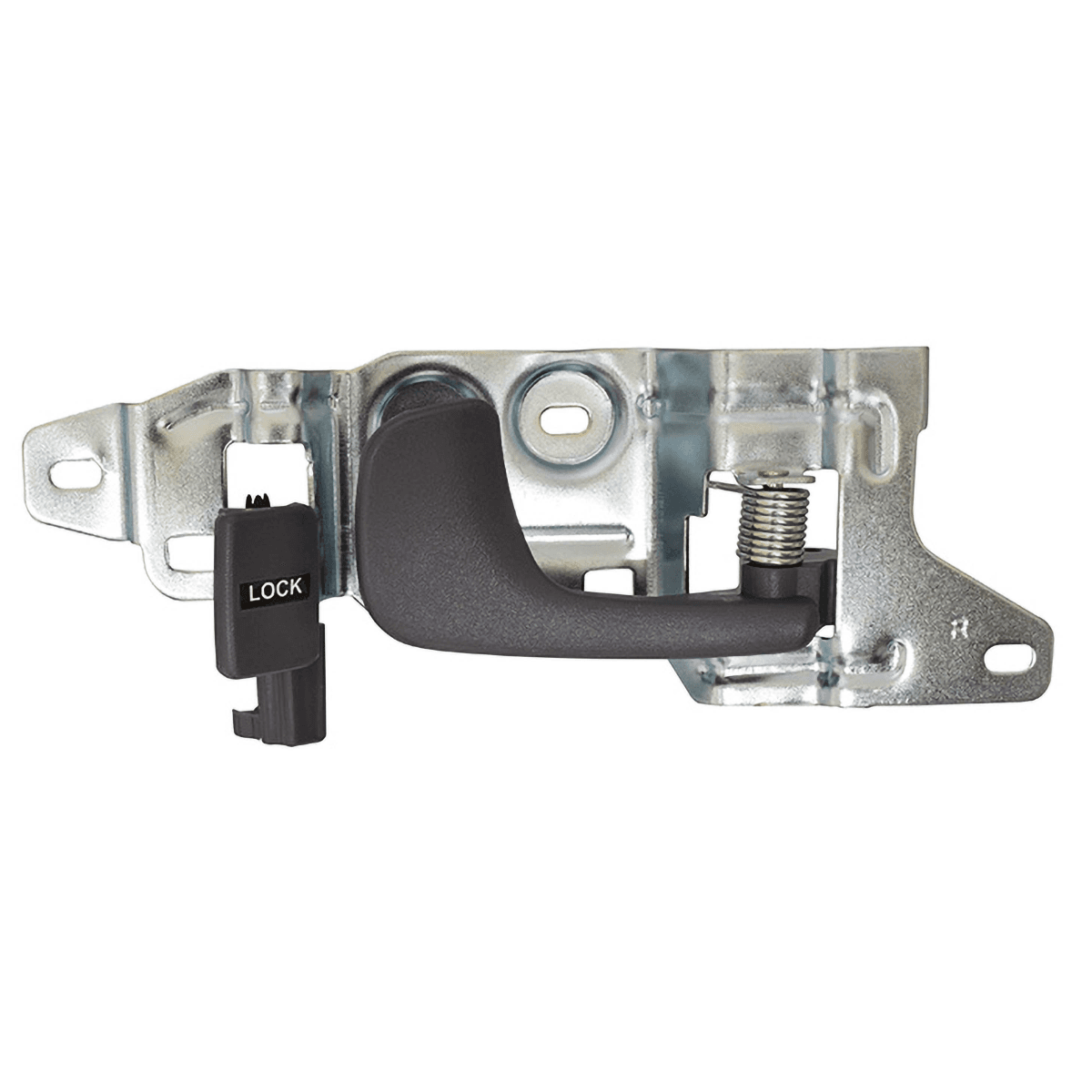 Manija Interior Honda Civic 2P Coupe 1992-1995 Gris Zinc Con Plastico Derecha Delantera Hushan