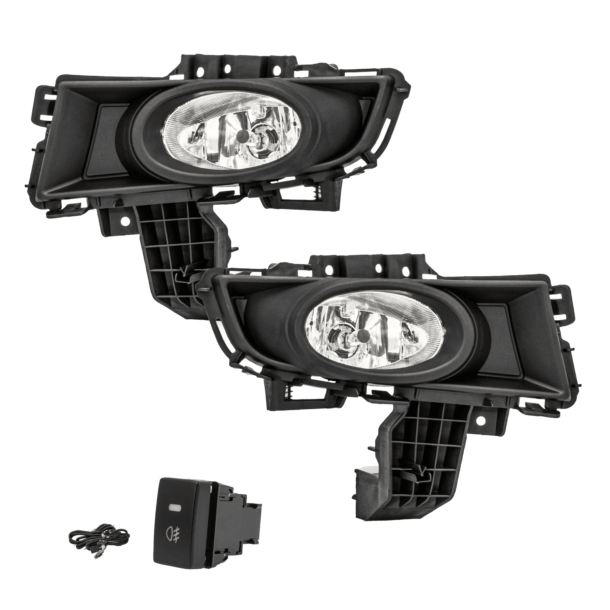 Kit faros niebla Mazda 3 2006-2009 con arnes switch oem y focos