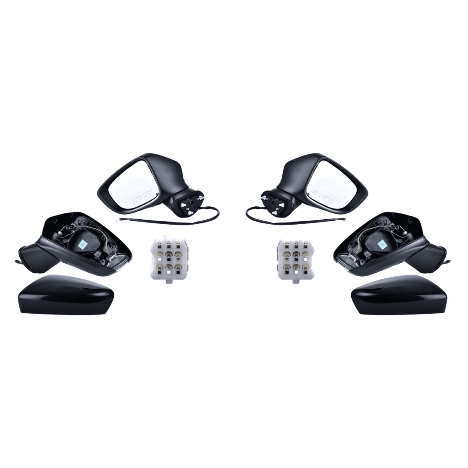 Par Espejos Para Pintar / 6 Pines Mazda 6 Gs 2.5L Sedan / Gt 2.5L Sedan / Gx 2.5L Sedan / Sport 2.5L Sedan / Sv 2.5L Sedan / Touring 2.5L Sedan / V 2.5L Sedan 2014-2018
