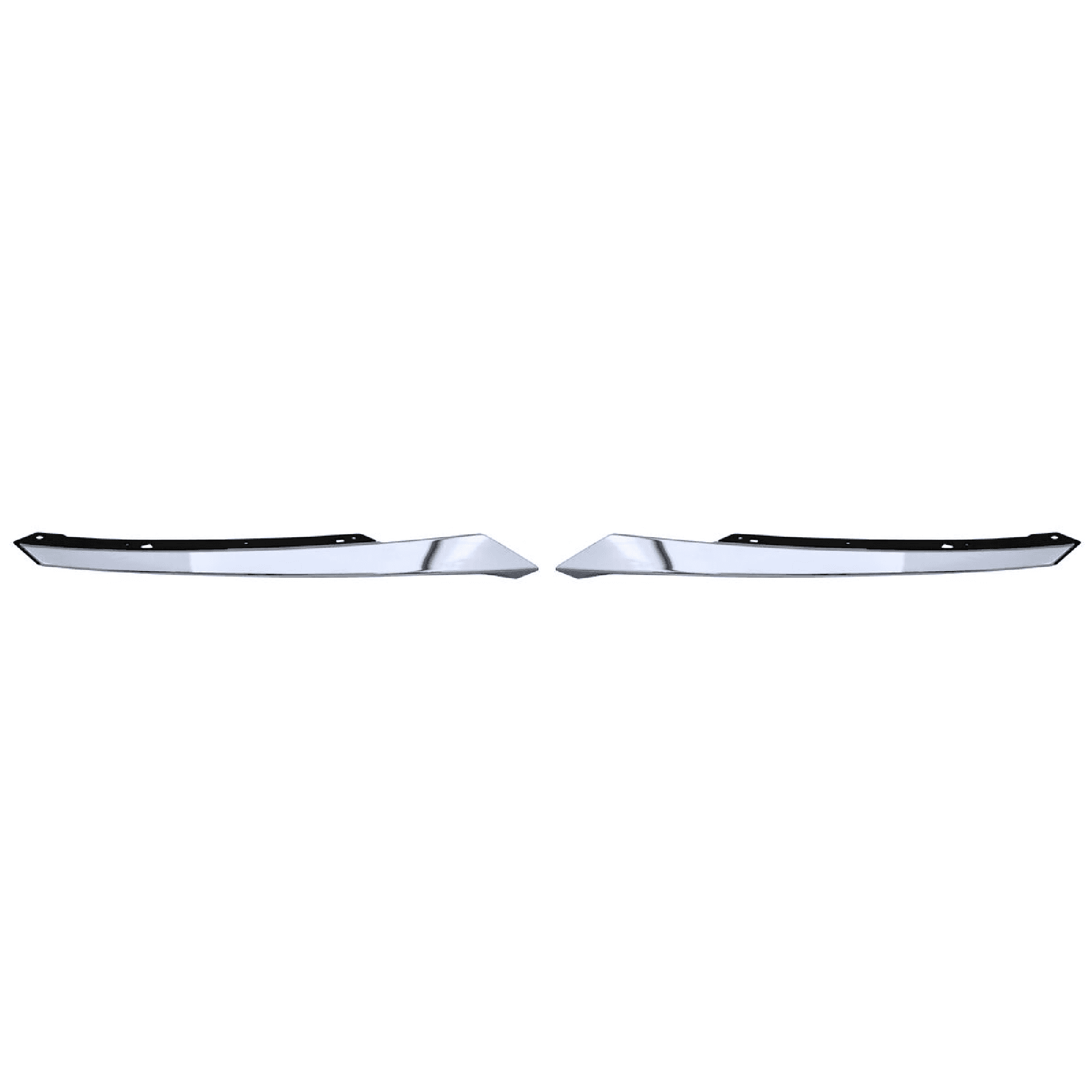 Par Molduras Parrilla Honda Civic 2016-2020 coupe/sedan Cromada