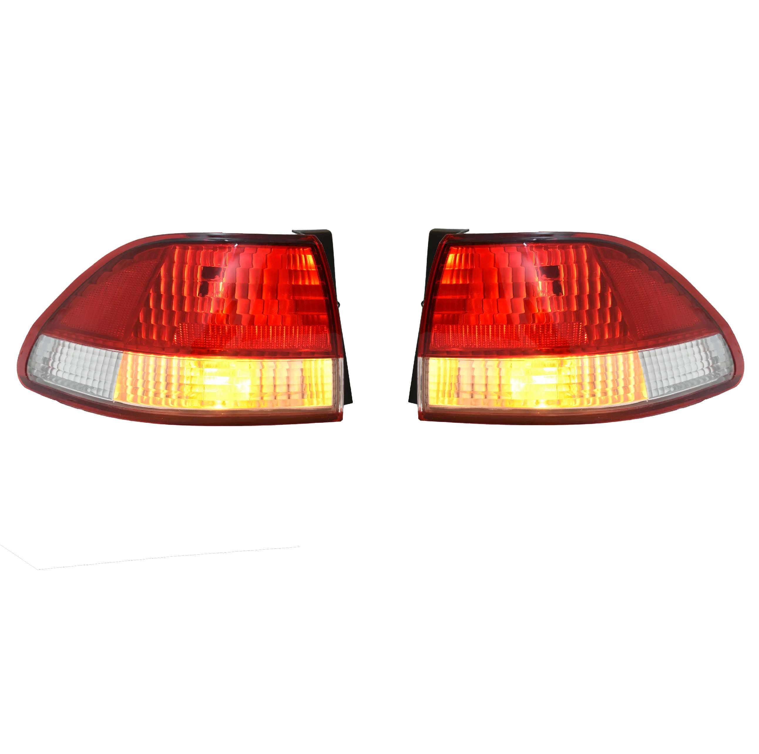 Par Calaveras Exteriores Honda Accord 2001-2002 Con focos