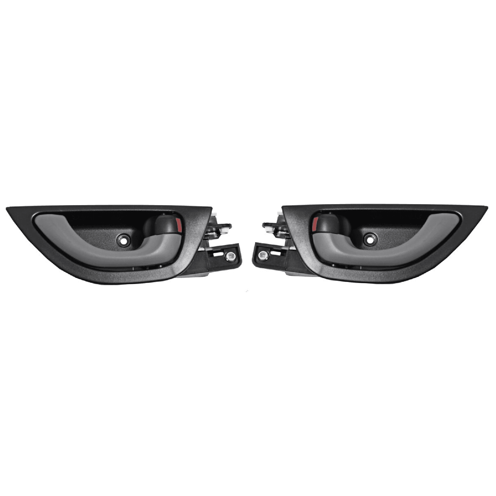 Par Manijas Interiores Honda Fit 2009-2014 Gris Delantera/ Trasera Plastico