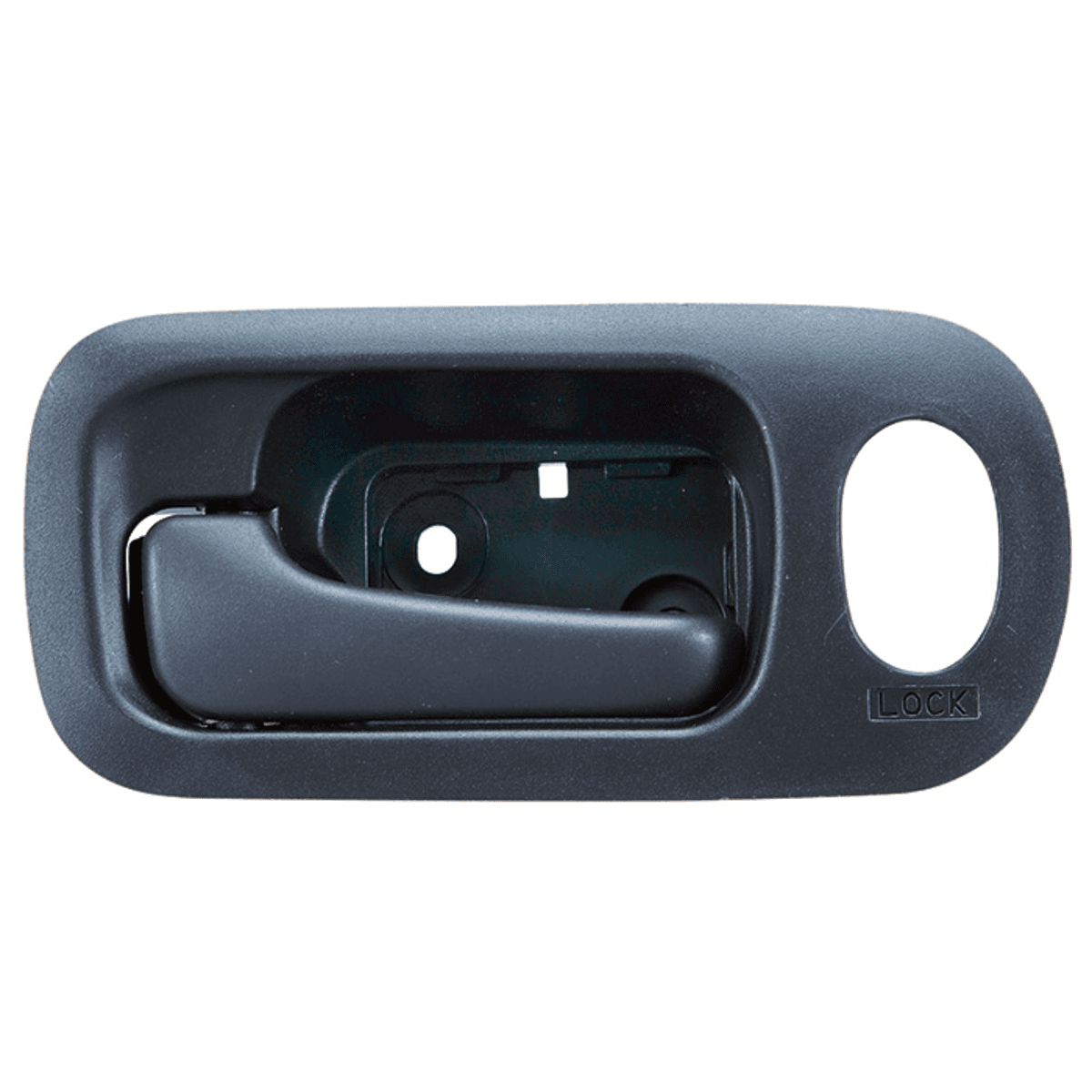 Manija Interior Honda Cr-V 2002-2006 Con Hoyo Para Seguro Negro Plastico Izquierdo Delantera Hushan