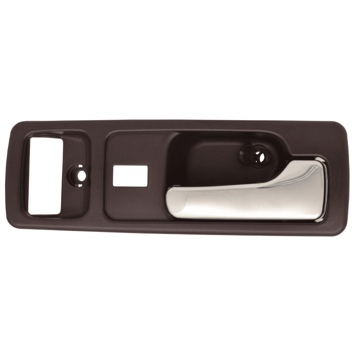 Manija Interior Honda Accord 2P Coupe 1990-1993 Con Hoyo Para Seguro Electrico Cafe/Cromado Plastico Derecha Delantera Hushan