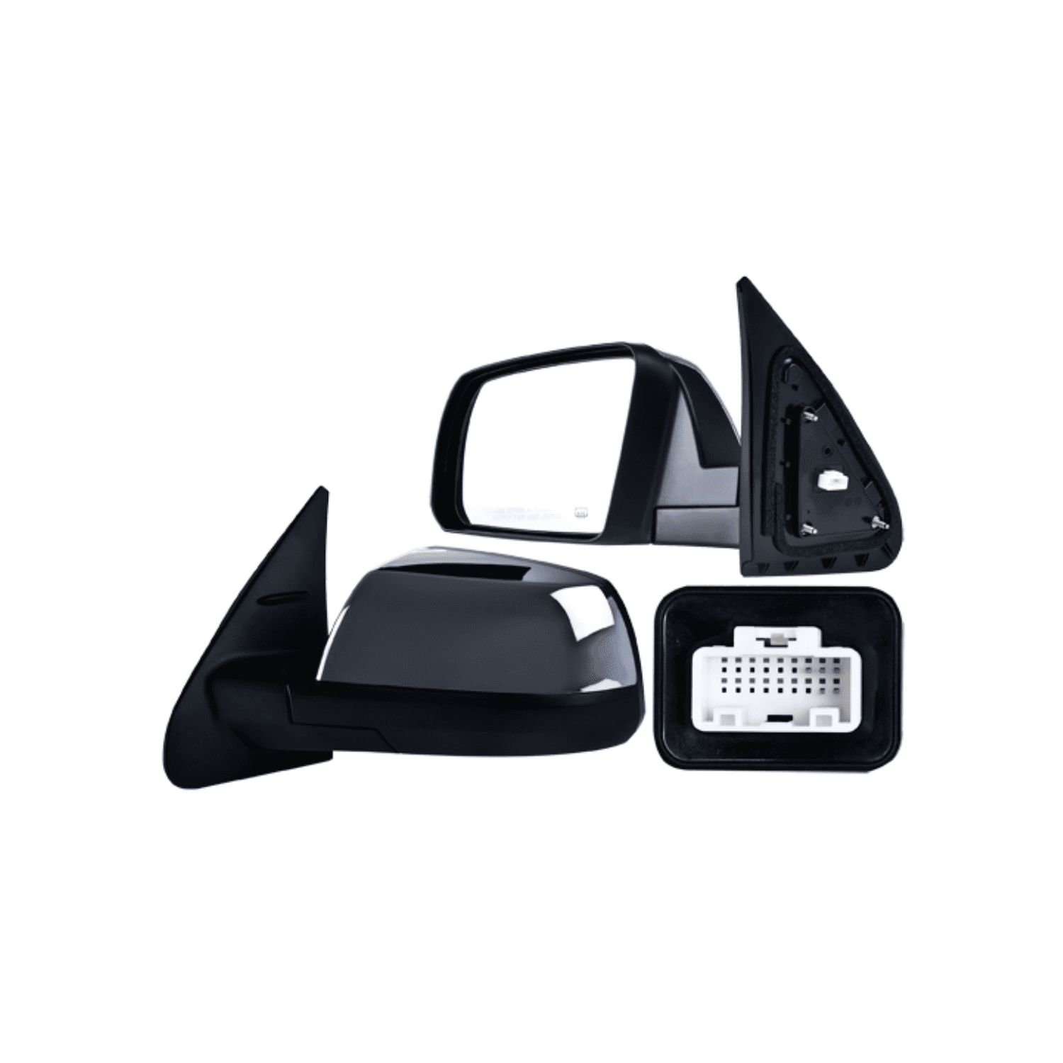 Espejo Izquierdo 5 Pines Cromo Toyota Tundra Sr / Toyota Tundra V / Toyota Tundra Platinum / Toyota Tundra Sr5 / Toyota Tundra Limited 2014-2021