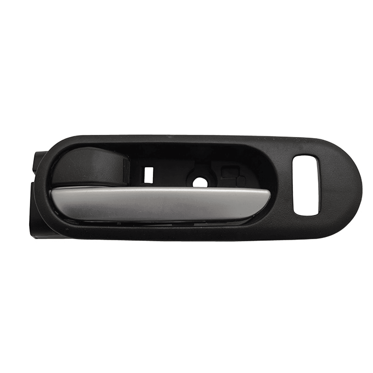 Manija Interior Mazda Cx-7 2007-2012 Con Hoyo Para Seguro Negro/Plata Plastico Izquierdo Delantera Hushan