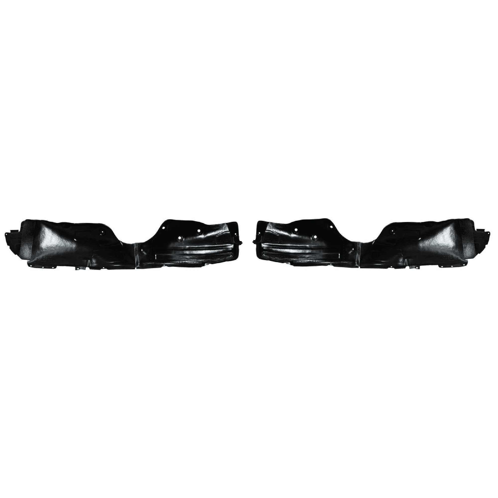 Par Tolvas Salpicaderas P/Hyundai Santa Fe 2017-2018 Plastico