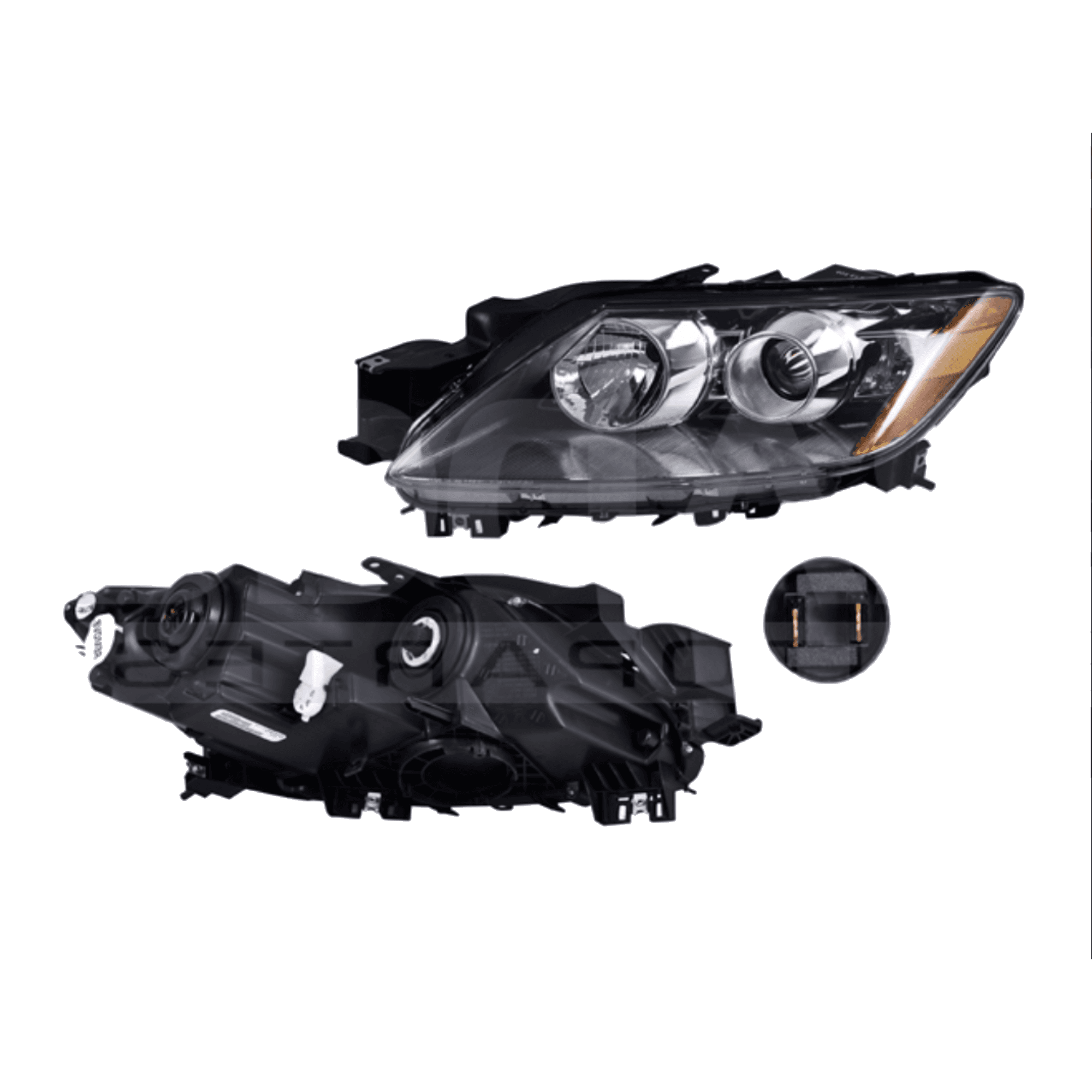 Faro Izquierdo Mazda Cx-7 2007-2012 Para Foco Halogeno Depo