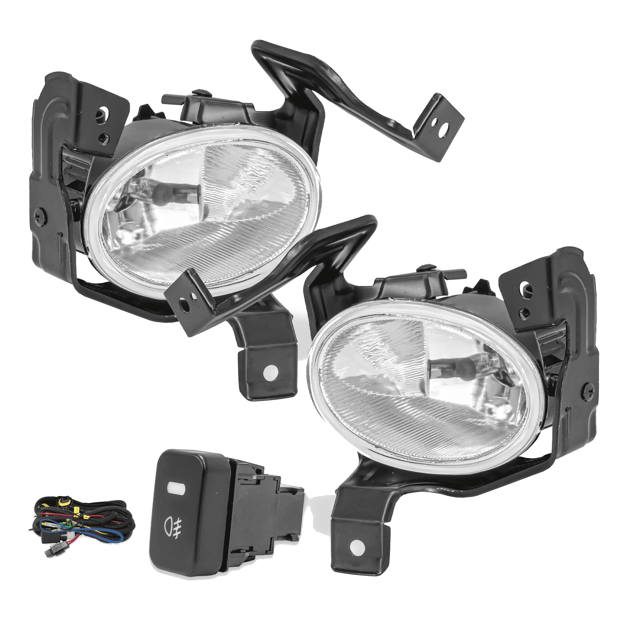 Kit faros niebla Honda CR-V 2010-2011 con arnes switch oem y focos