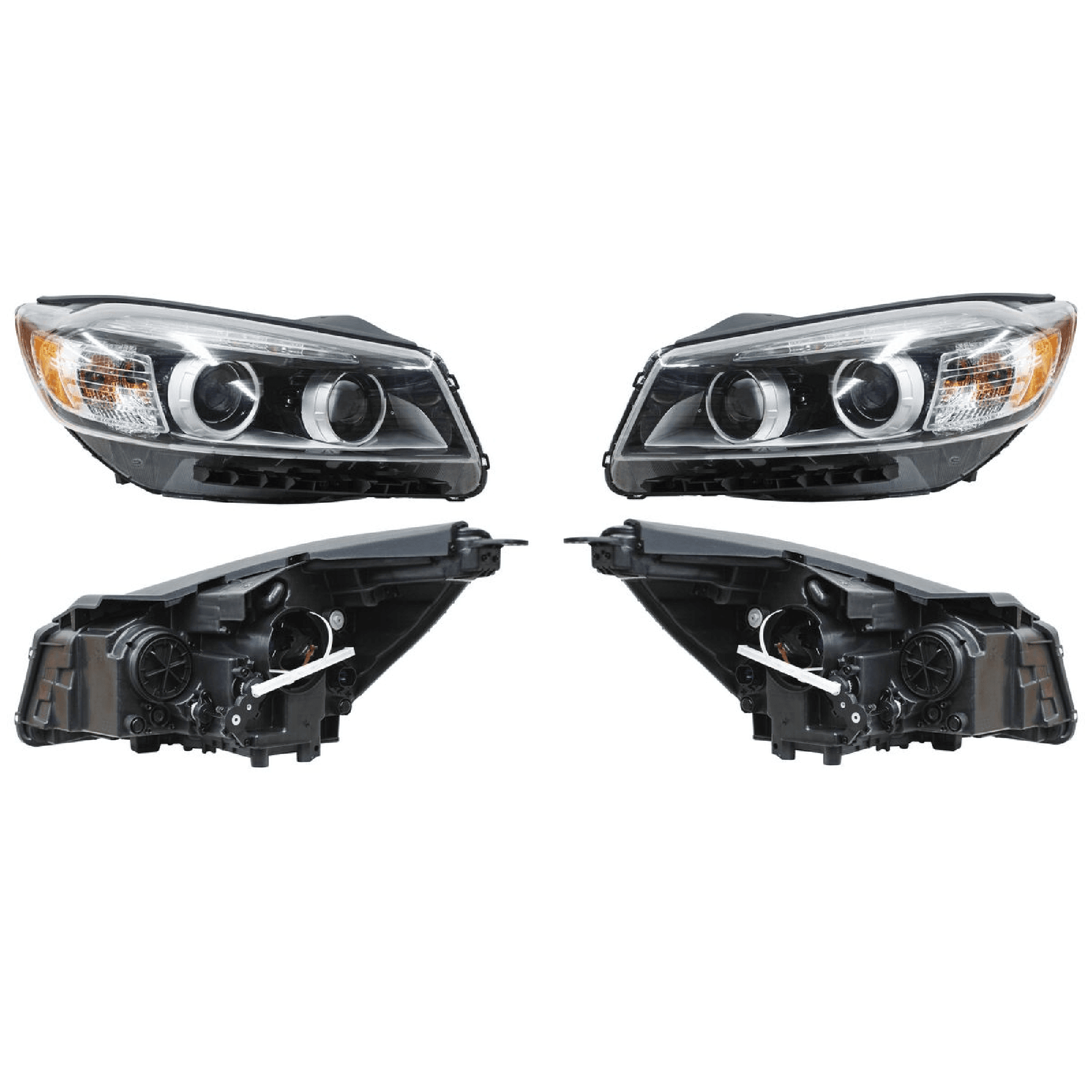 Par Faros P/Kia Sorento 2016 Con Luz de dia Leds