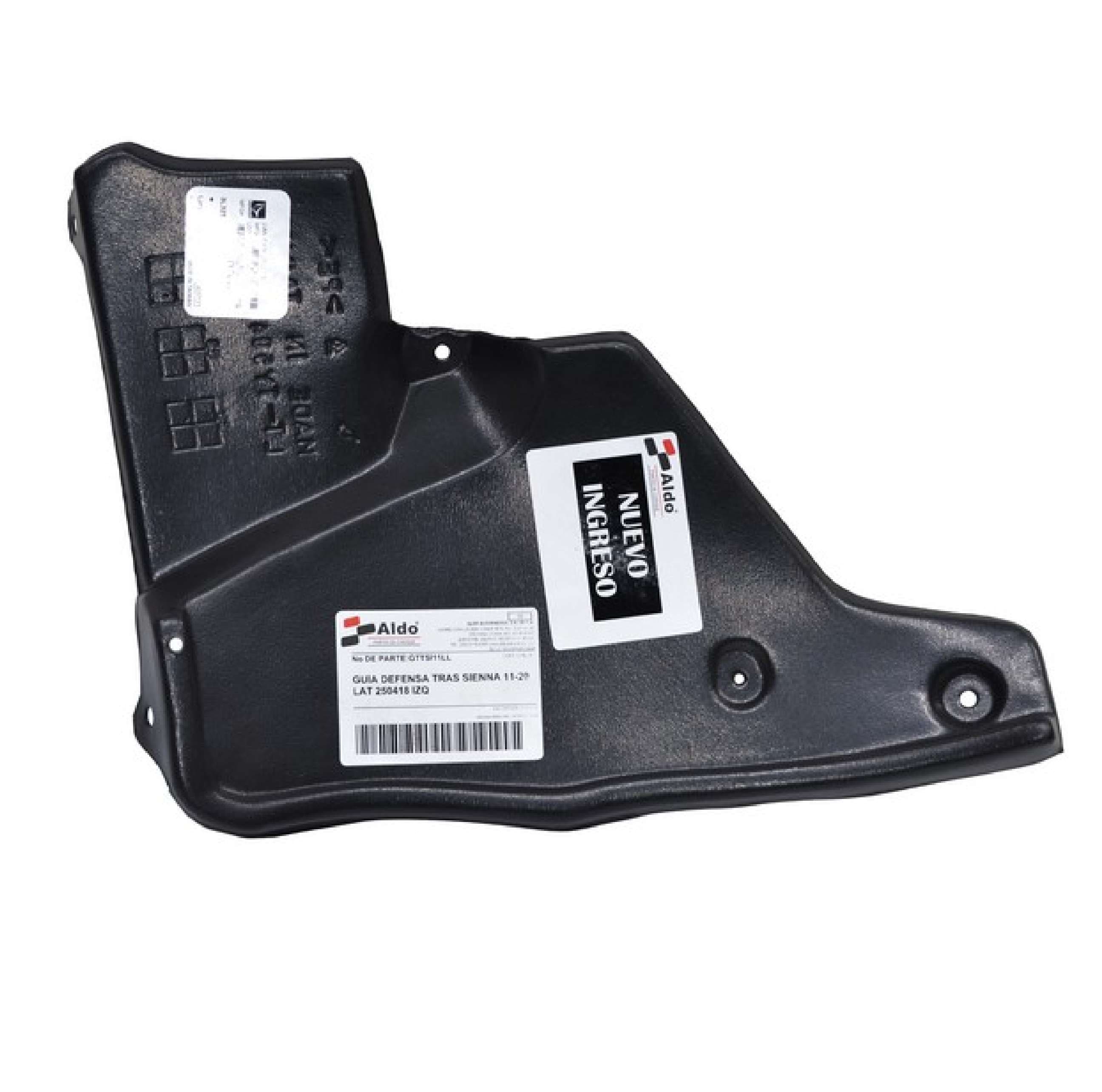 Tolva Costado Toyota Sienna 2011-2020 Seccion Trasera Izquierda