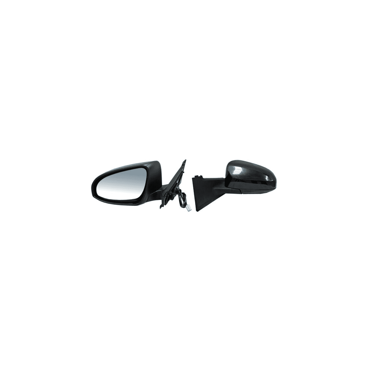 Espejo Toyota Yaris 2012-2016 5Puertas Electrico Para Pintar Izquierdo
