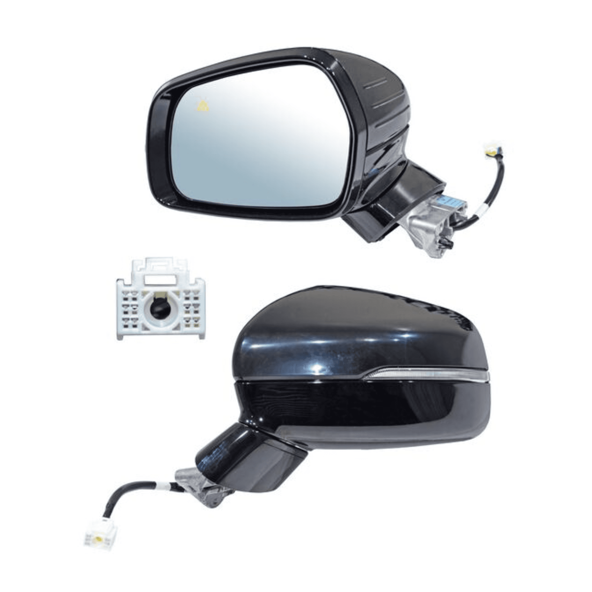 Espejo Para Kia Sorento 2021-2025 Electrico Para Pintar Con Direccional Con Desempañante Con Sensor Punto Ciego 8 Pines Izquierdo