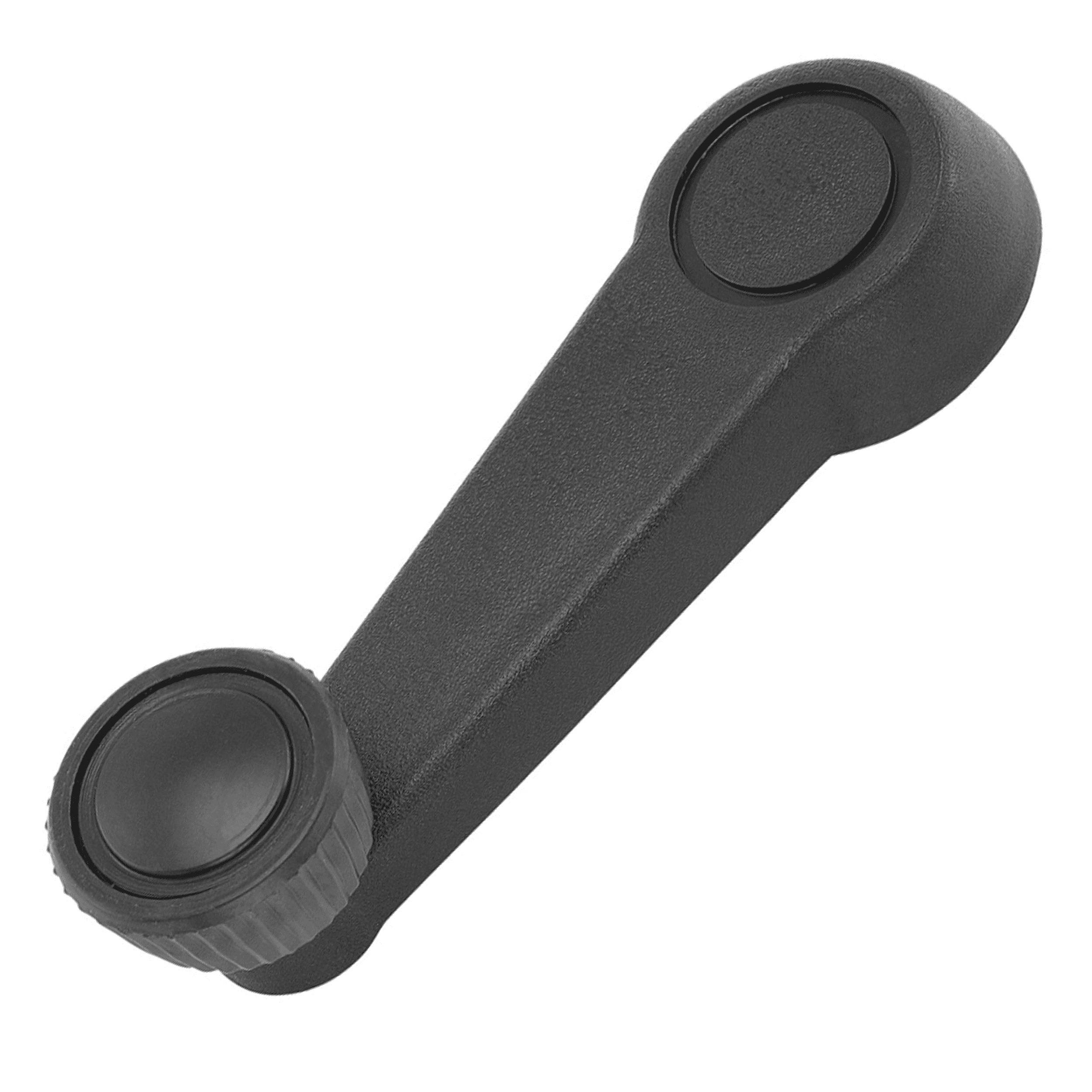 Manija De Elevar Volkswagen Atlantic 1981-1987 Negra Zinc Con Plastico Negro Remache De Metal/Refuerzo De Zinc Hushan