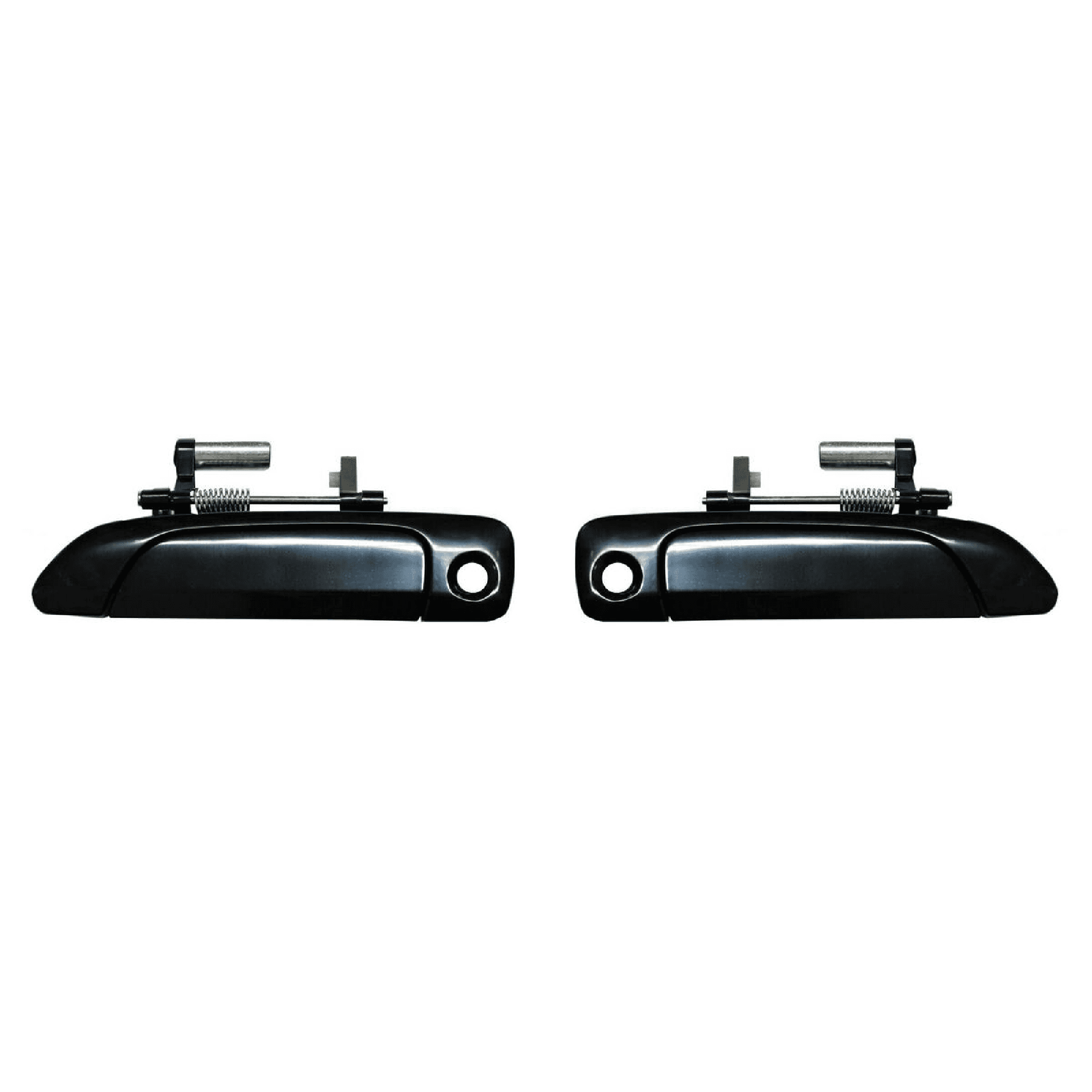 Par Manijas Exteriores Honda Civic 2001-2005 coupe/sedan Lisa Con Hoyo Para Llave Delantera Plastico