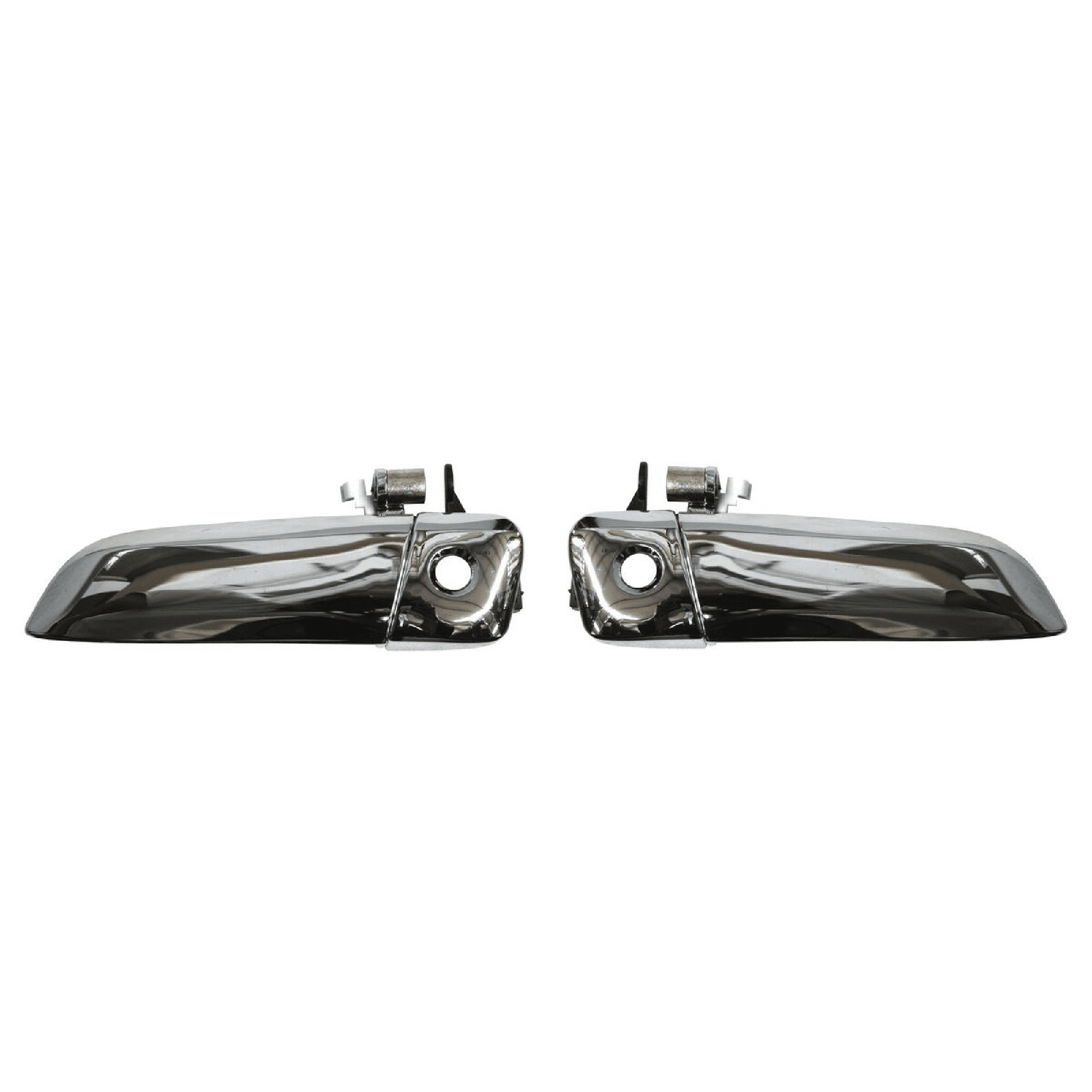 Par Manijas Exteriores Toyota Hiace 2004-2019 Cromada Delantera Plastico