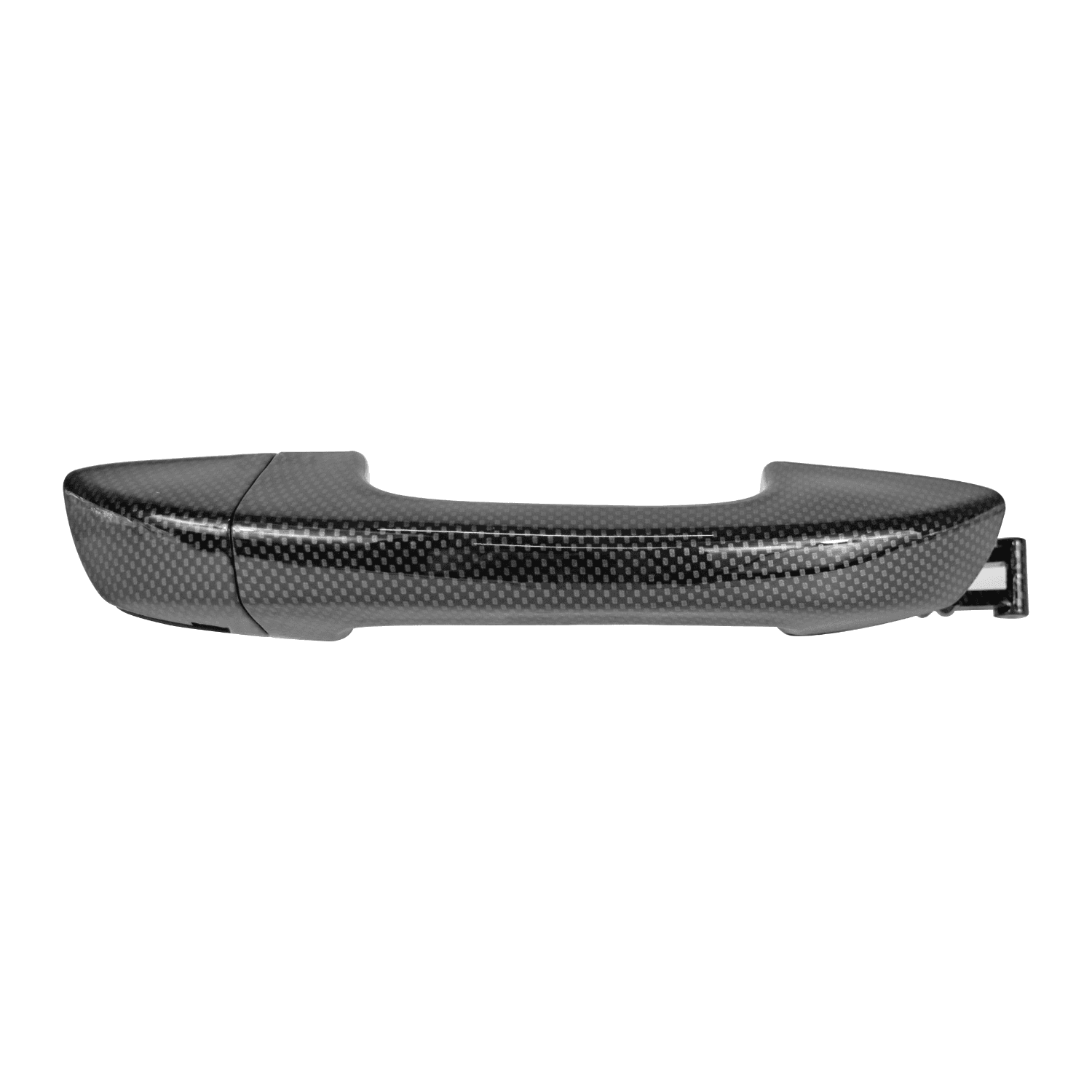 Manija Exterior De Carbon Volkswagen Passat 2012-2016 Sin Hoyo Para Llave Fibra Negra Plastico Derecha Delantera Hushan