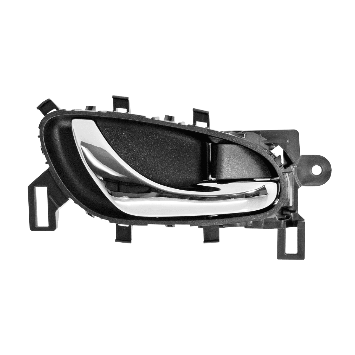 Manija Interior Nissan Frontier 2016-2022 Negra/Cromo Plastico Derecha Delantera/Trasera Hushan
