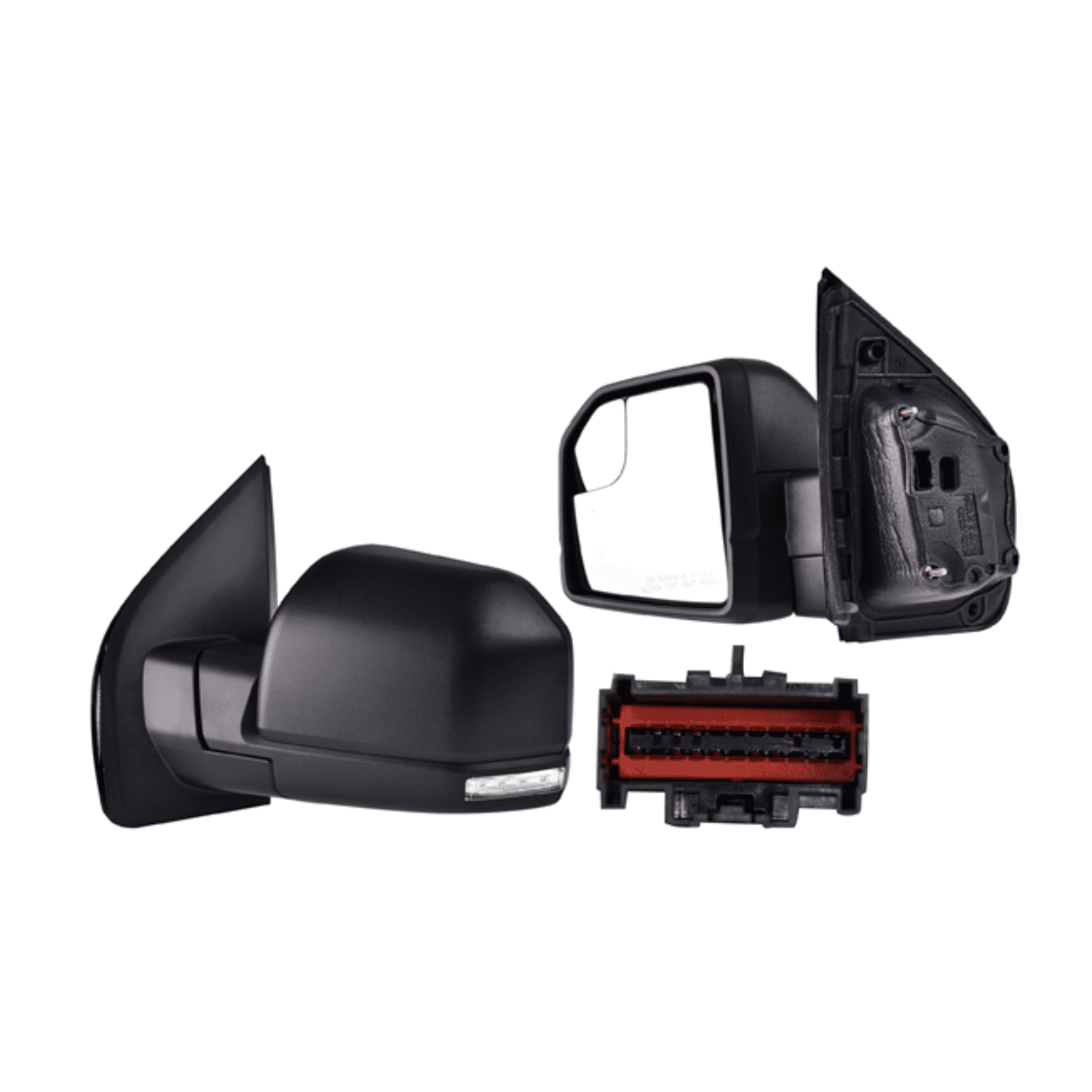 Espejo Izquierdo Con Punto Ciego / Corrugado F-150 King Ranch 2P / Ford F-150 Lariat 2P / Ford F-150 Limited 2P / Ford F-150 Platinum 2P / Ford F-150 Raptor 2P / Ford F-150 Ssv 2P / Ford F-150 Xl 2P / Ford F-150 Xlt 2P / F-150 King Ranch 4P / Ford F-150 L