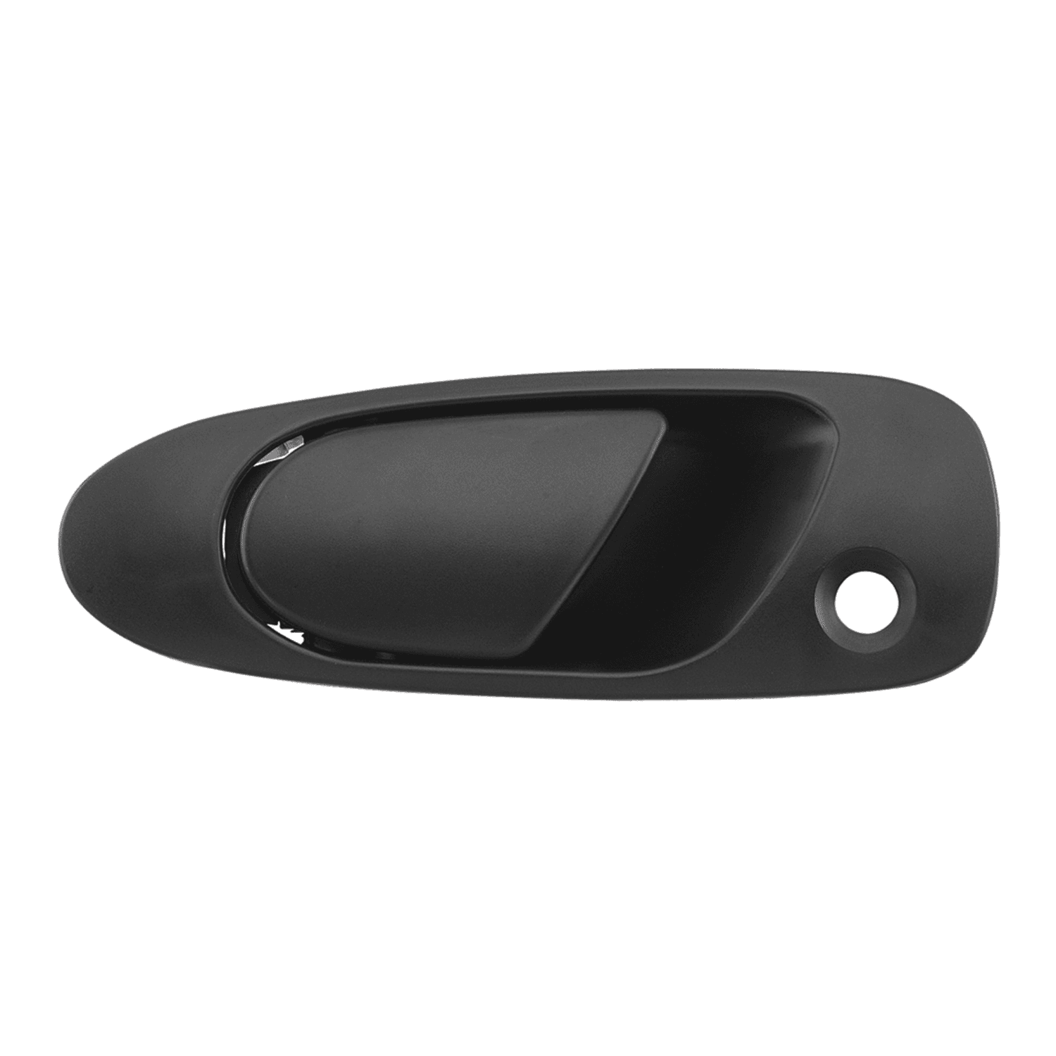 Manija Exterior Honda Civic 2P Coupe / 4P Sedan 1992-1995 Con Hoyo Para Llave Negra Plastico Izquierdo Delantera Hushan