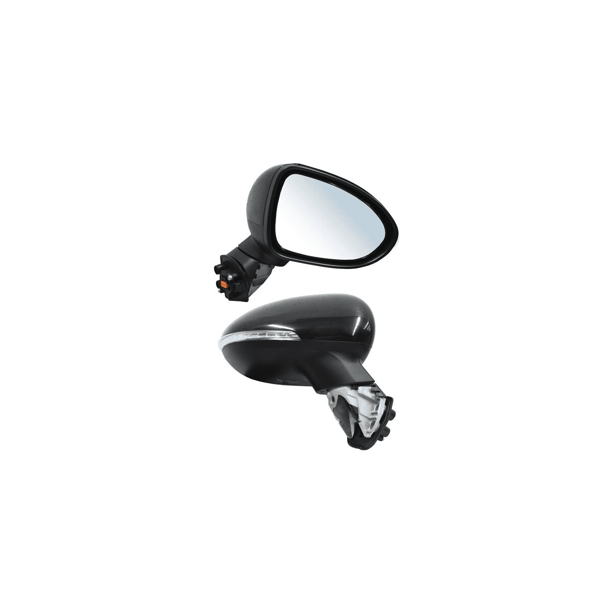 Espejo Para Kia Rio 2016-2017/ Usa Type 2012-2016 Electrico Con Desempañante Con Direccional Autoabatible 8 Pines Derecho