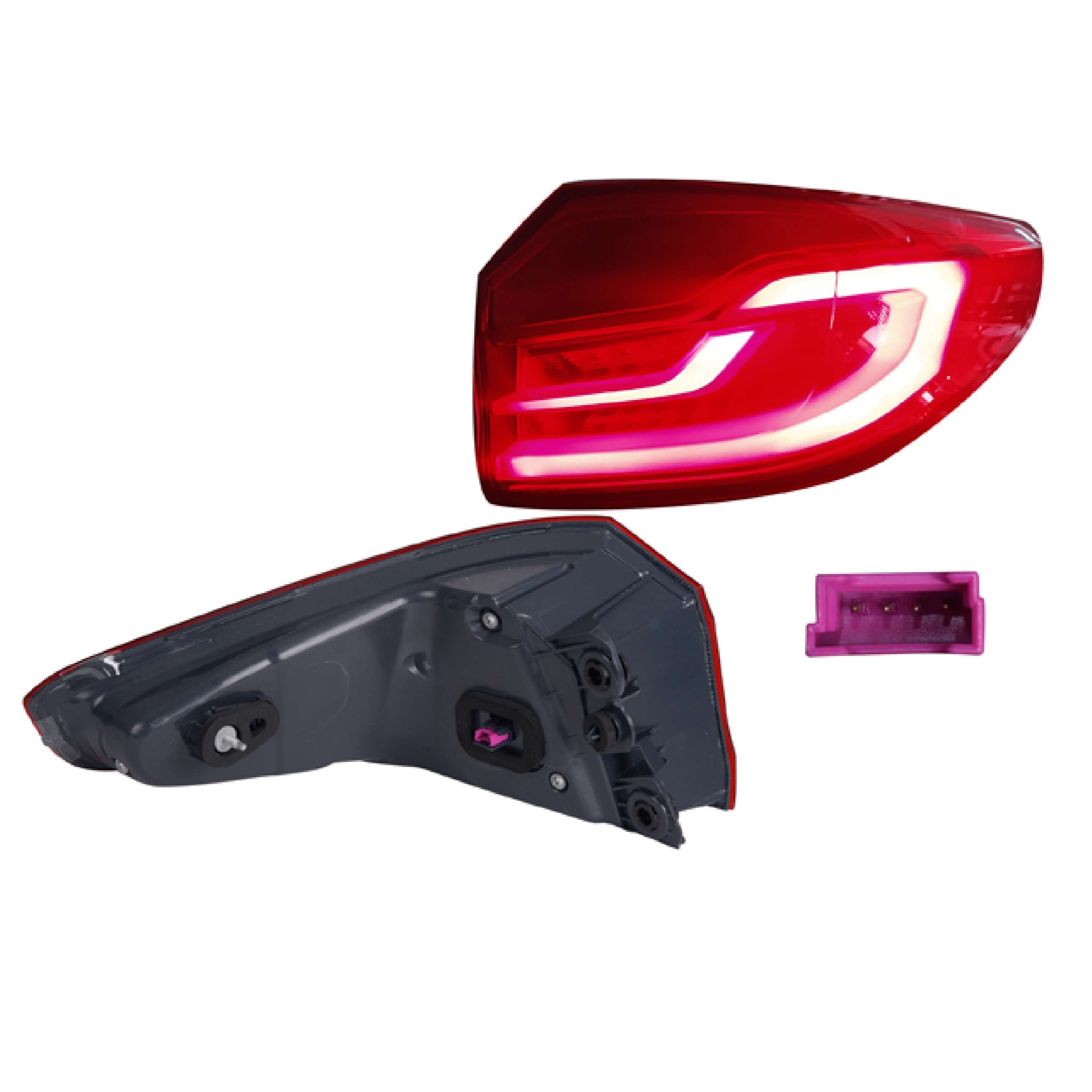 Calavera Exterior Led Bmw Serie 5 Sedan 2018-2020 Depo Derecha