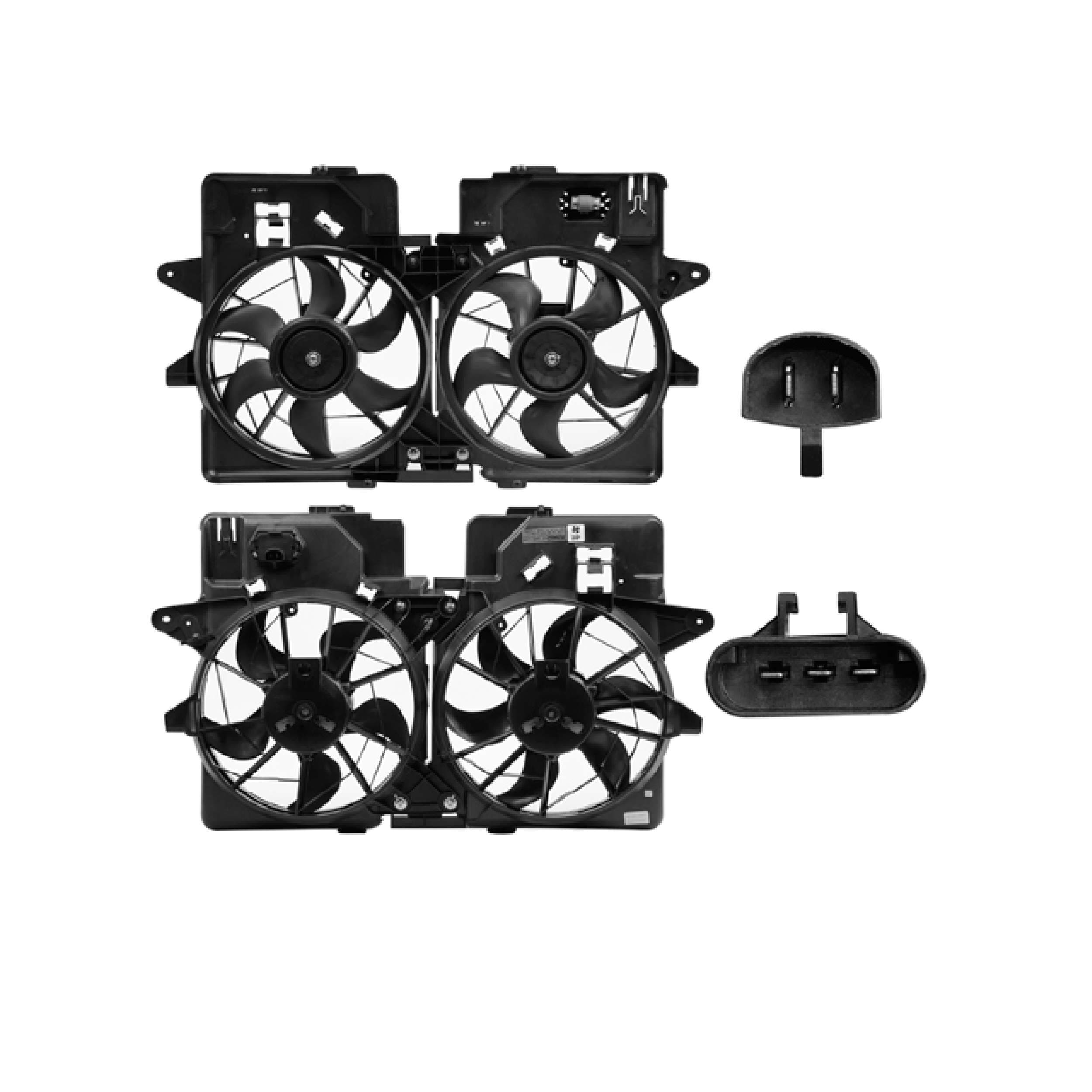 Motoventilador 2:3 Pines Ford Escape 2.0L / 3.0L 2001-2004 / Mazda Tribute 2001-2006