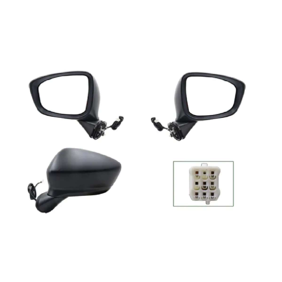 Par Espejos Mazda 3 Sedan 2014-2015-2016 Elect C/Desem Tpo