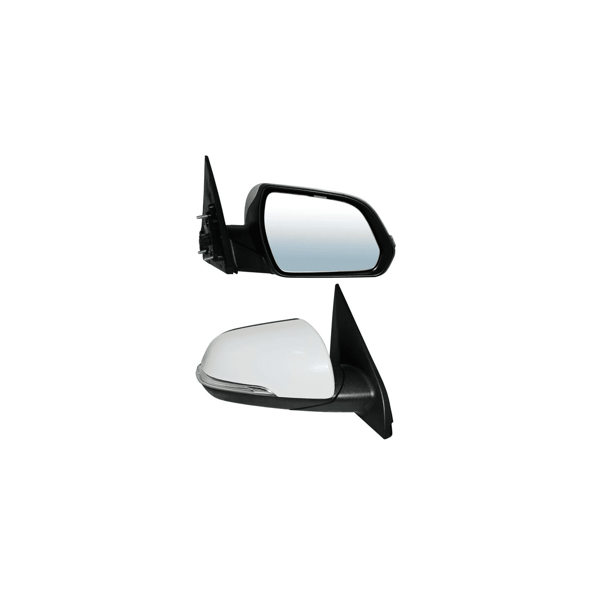 Espejo Para Hyundai Creta 2017 Electrico Para Pintar Con Direccional 5 Pines Derecho