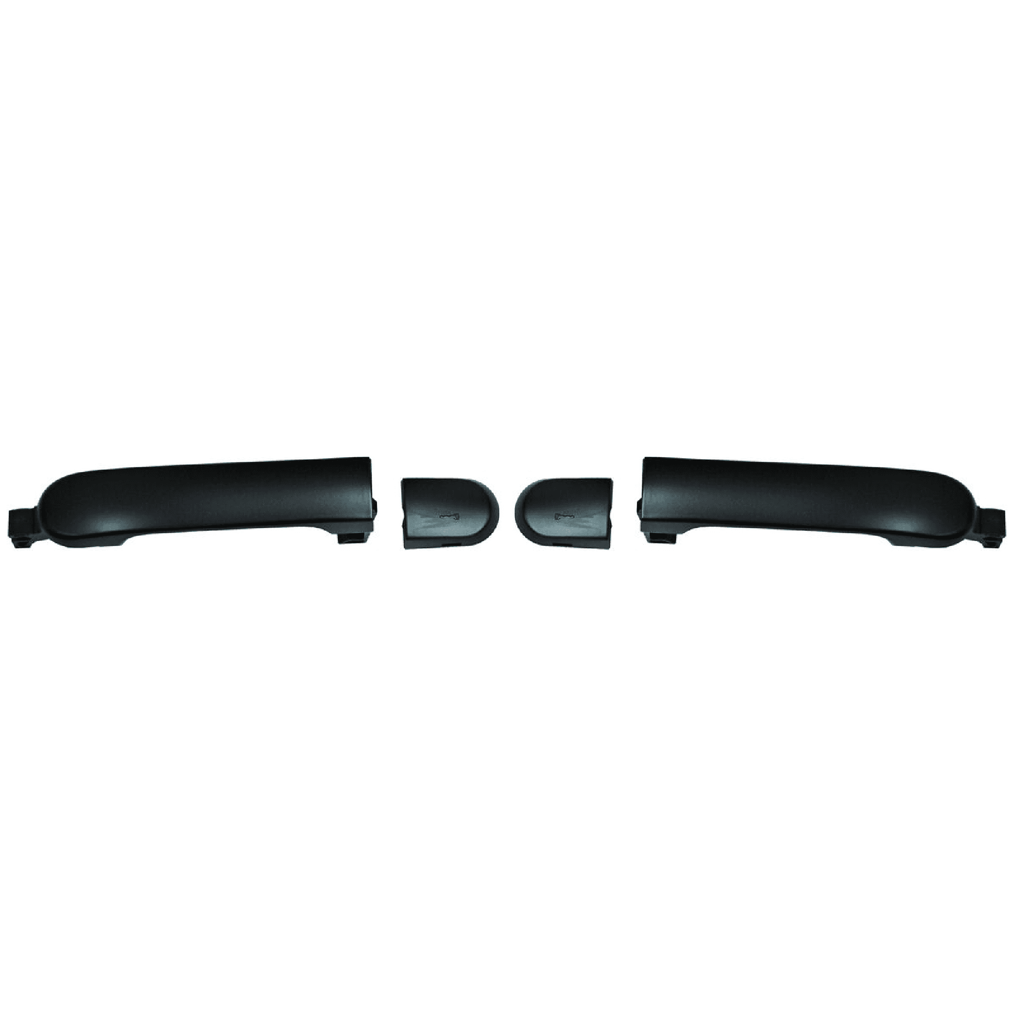 Par Manijas Exteriores Honda Crv 2012-2016/ Civic 2012-2013 Lisa Trasera Plastico