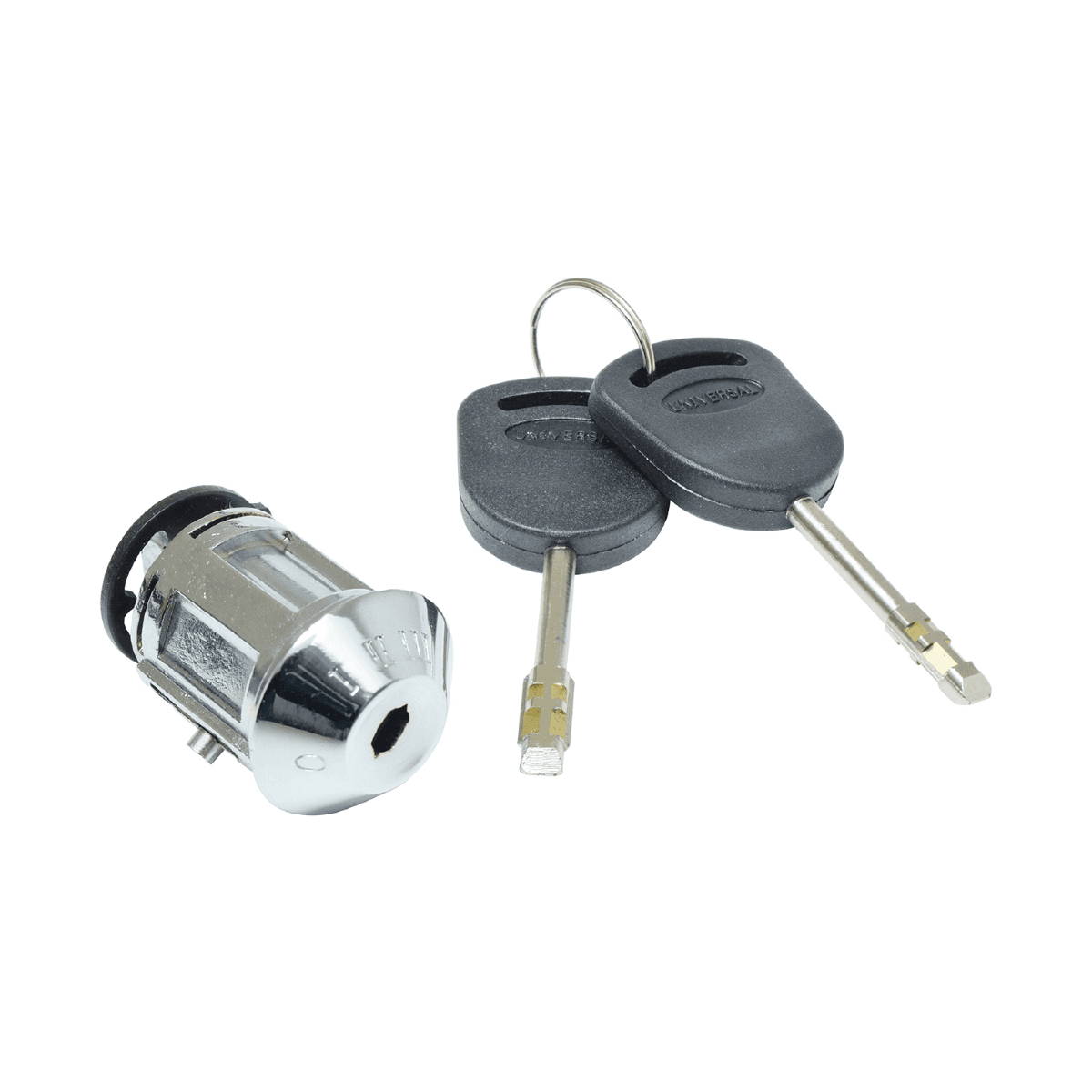 Cilindro De Encendido Ford Courier 2001-2012 Sin Chip 1 Pieza Metal Cromo 12V