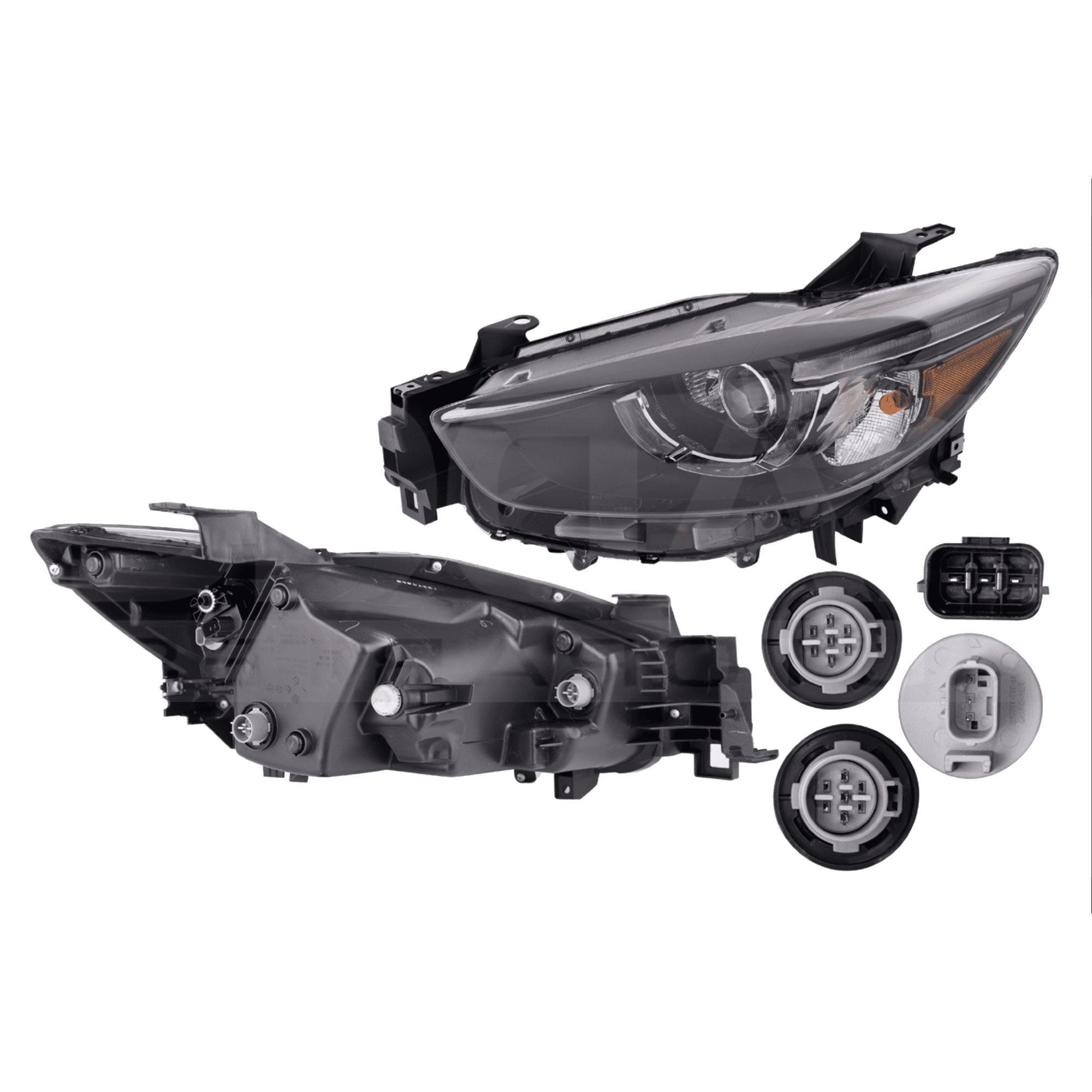 Faro Izquierdo Mazda Cx-5 2016-2017 Con Leds Depo