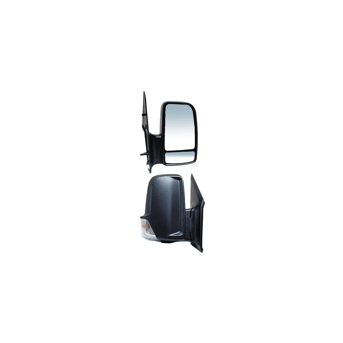 Espejo Mercedes benz Sprinter 2007-2018/ Crafter 2010-2016 Sin Control Con Luz 2 Pines Derecho