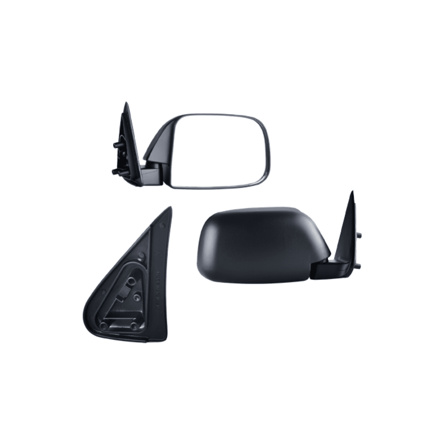 Espejo Derecho Negro Toyota Pickup 4X4 / Toyota Pickup Sr5 / Toyota Pickup Dlx / Toyota Pickup Base 1989-1995