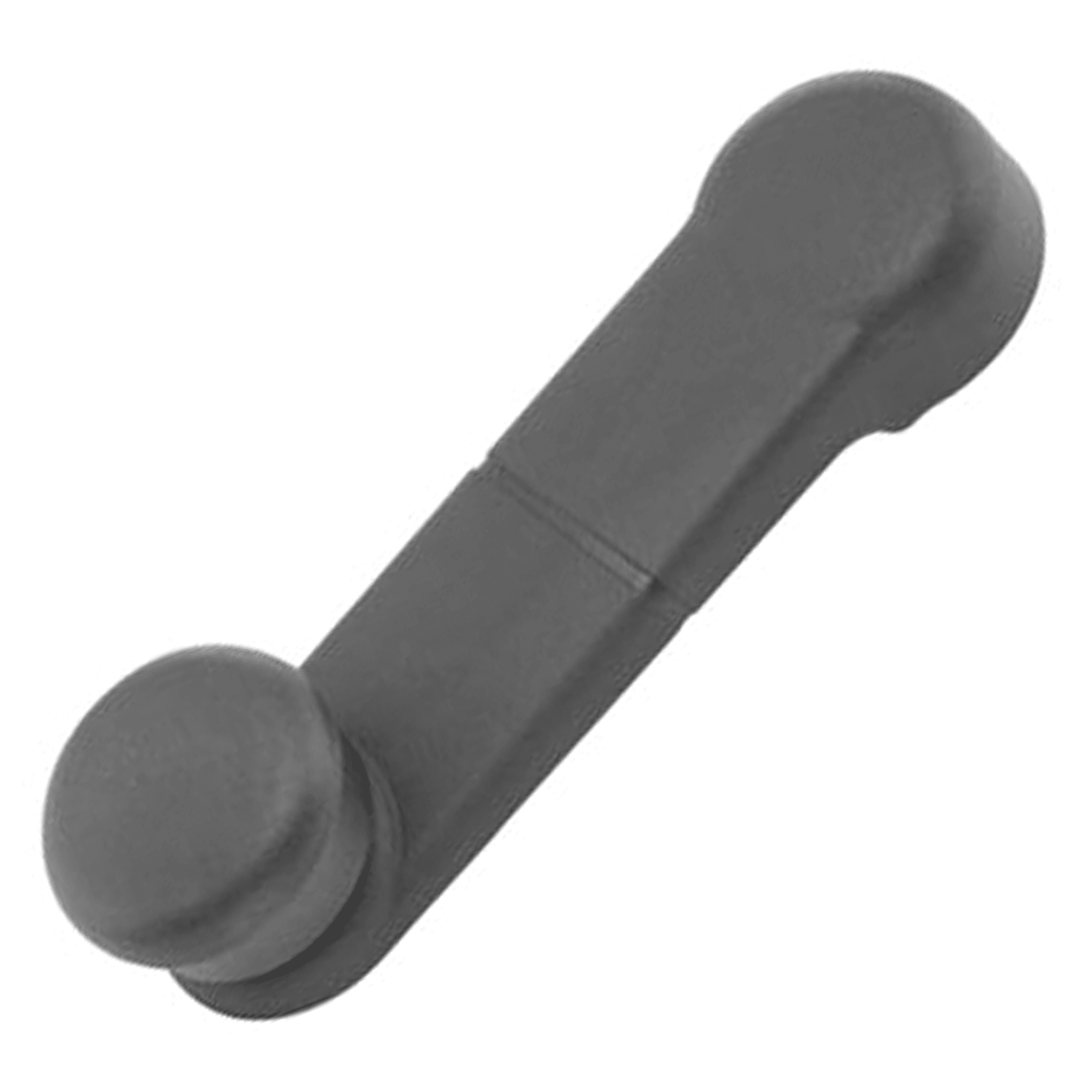 Manija De Elevar Ford F-150/F-250/F-350 1987-2014 Negra Vastago Corto Plastico Negro Hushan