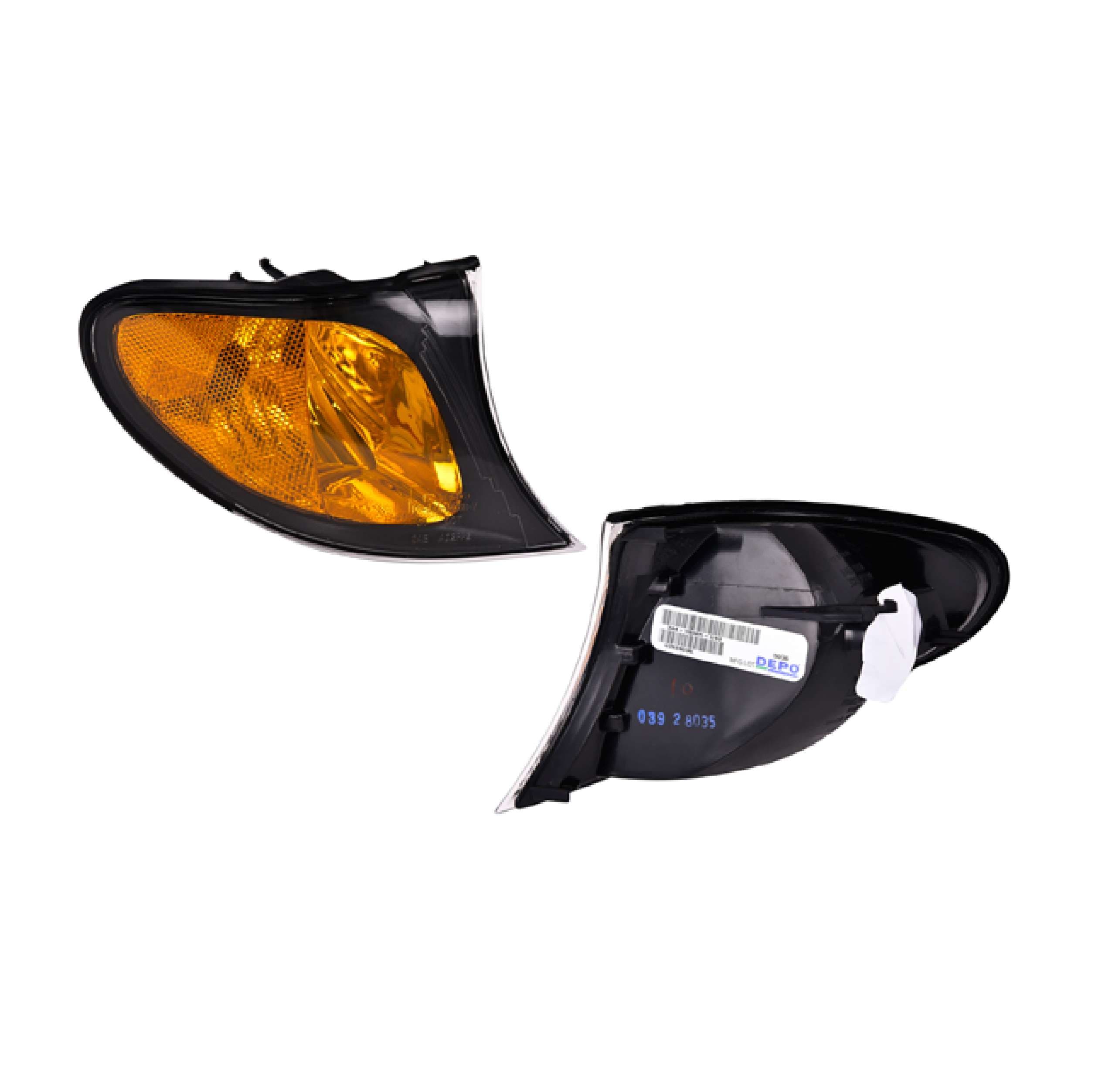 Cuarto Punta Filo Negro Derecho Bmw Serie 3 Sedan 2002-2005 Depo